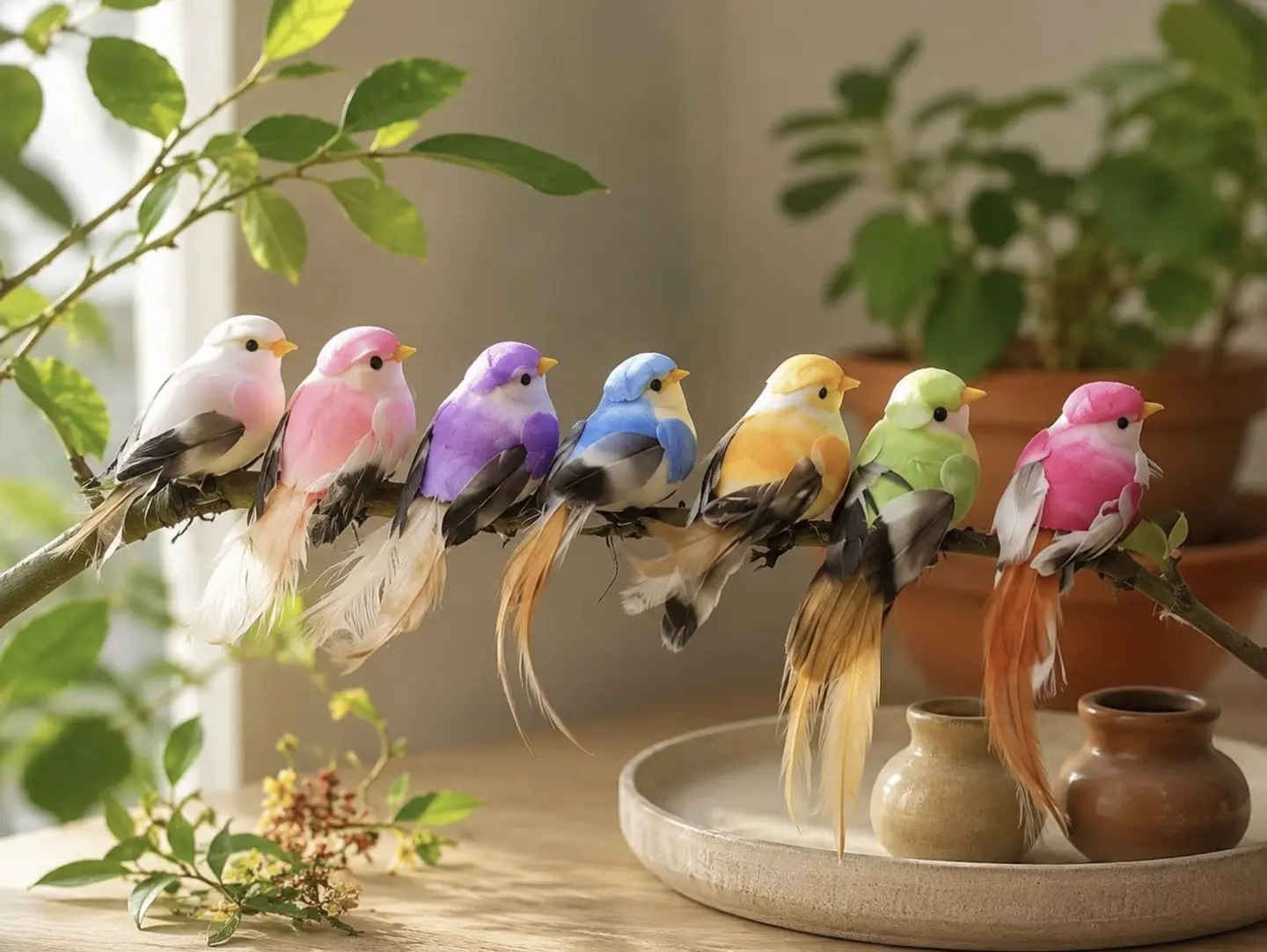 Decorative Plant Bird