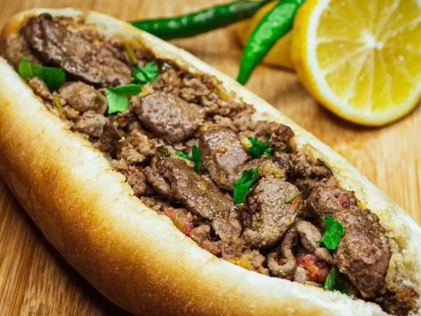 Large Liver Sandwich