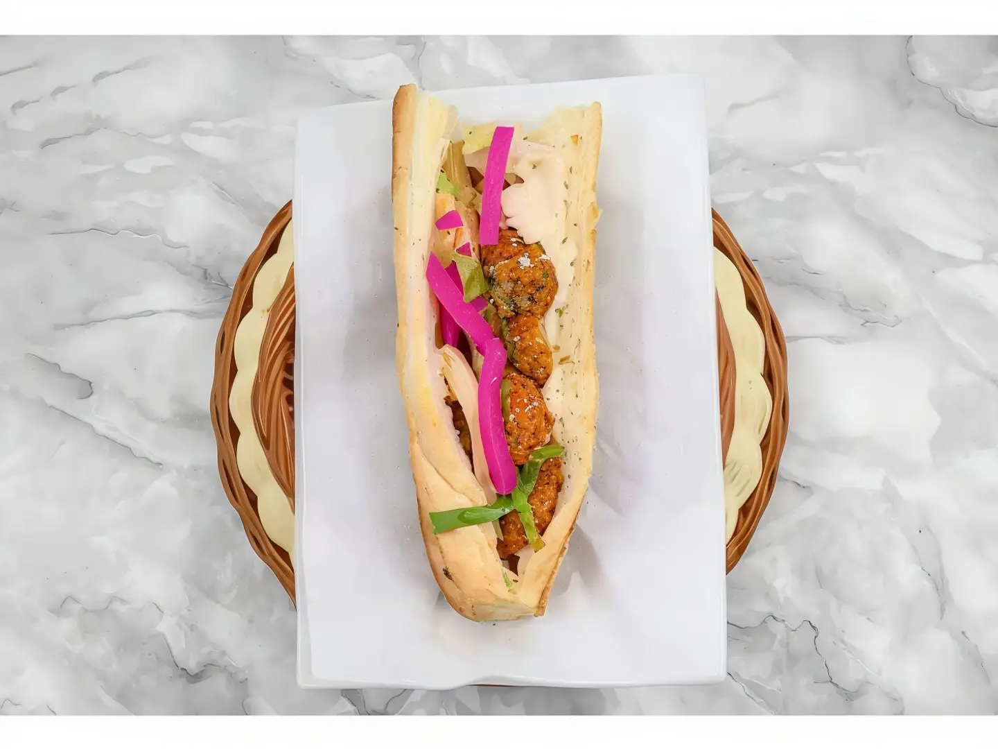 صامولي مشكل فلافل بدون بيض