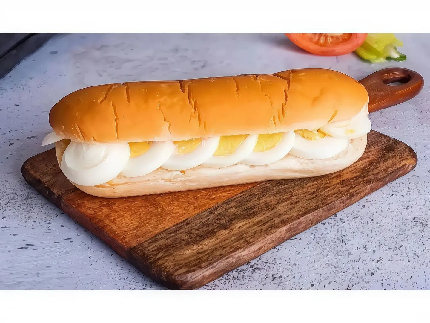 صامولي بيض مسلوق