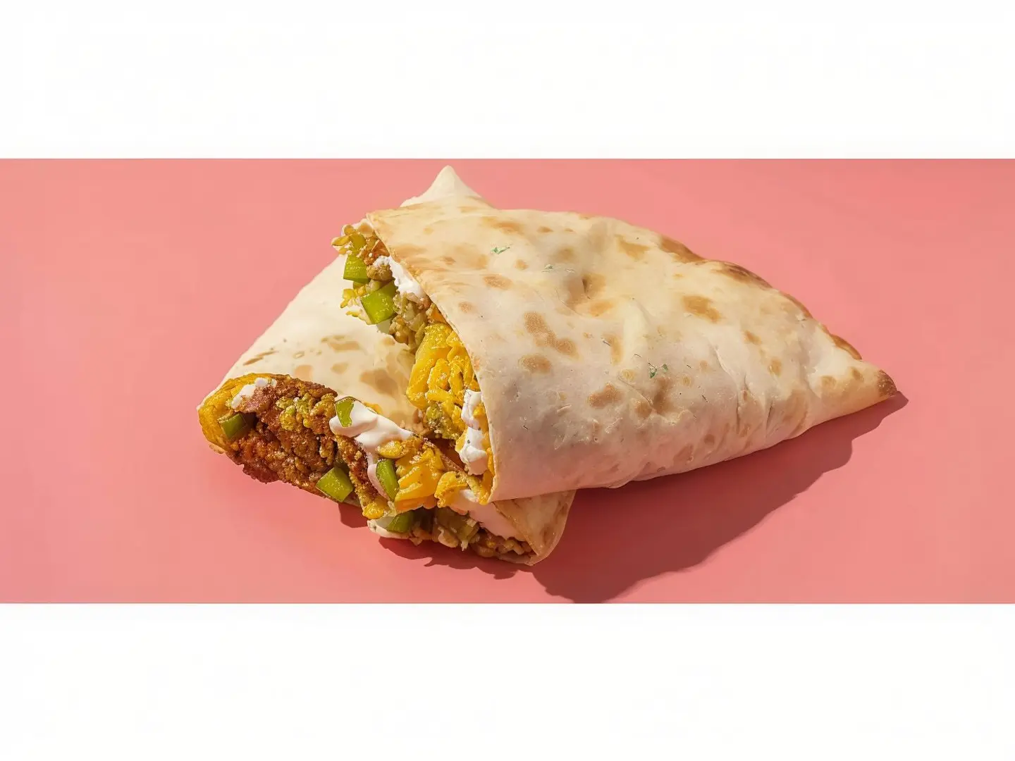 فطيرة فلافل بدون بيض