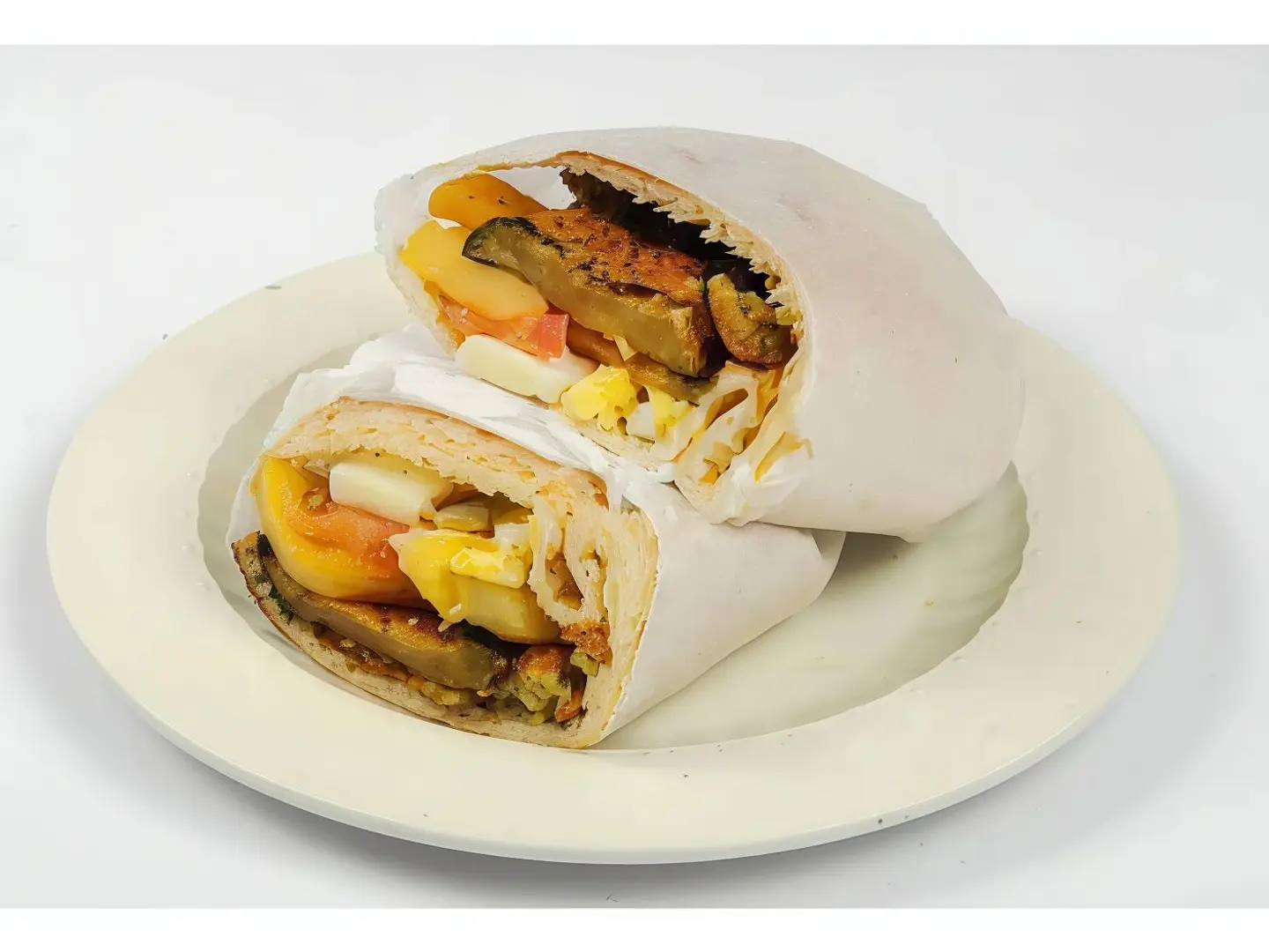 ساندوتش مشكل فلافل وبيض و جينتين