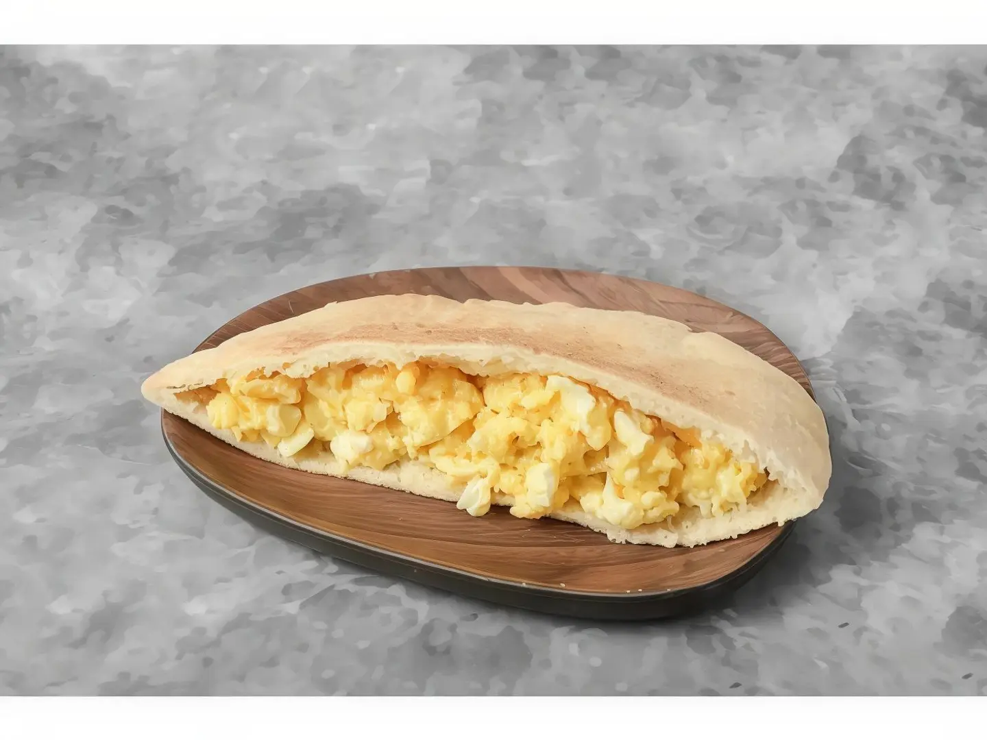 ساندوتش بيض بالجبن