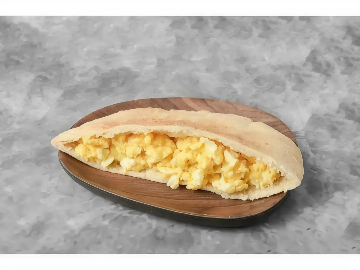 ساندوتش بيض سادة