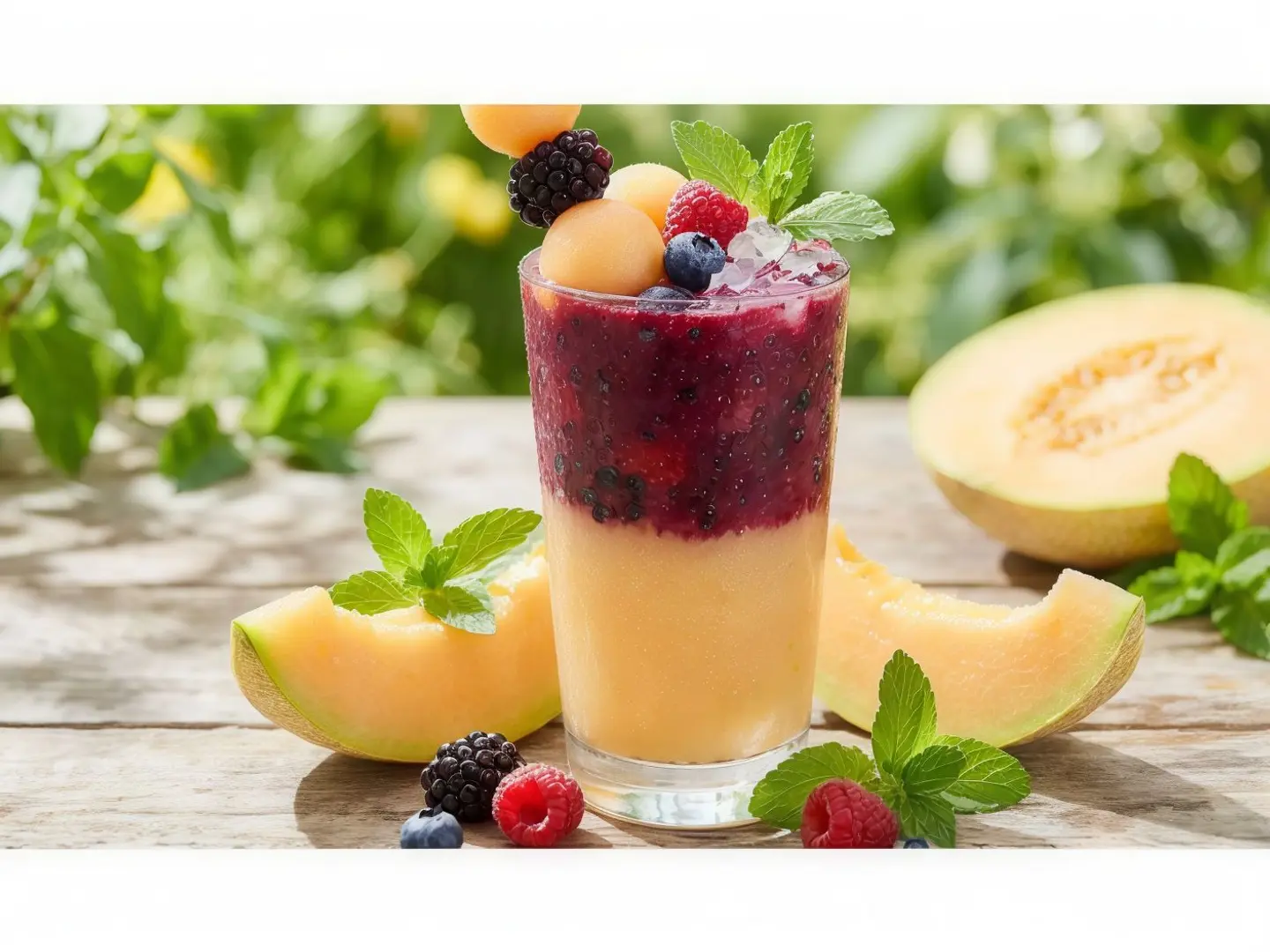 Melon With Berries - 1 L