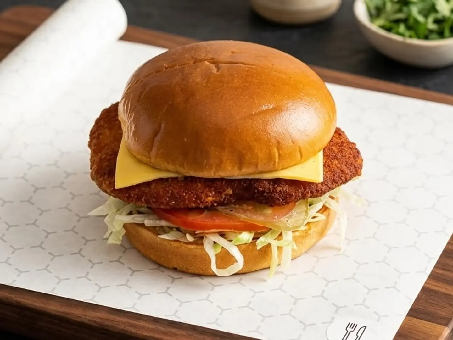 Crispy Chicken Burger - Regular