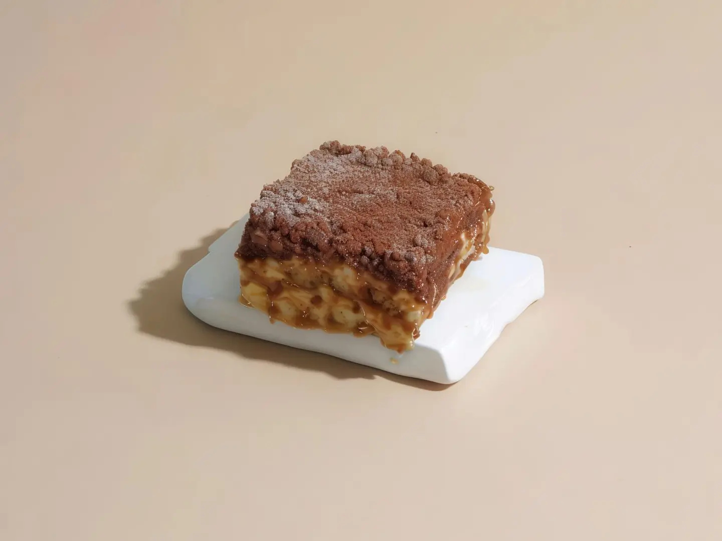 Crumble Caramel Tiramisu