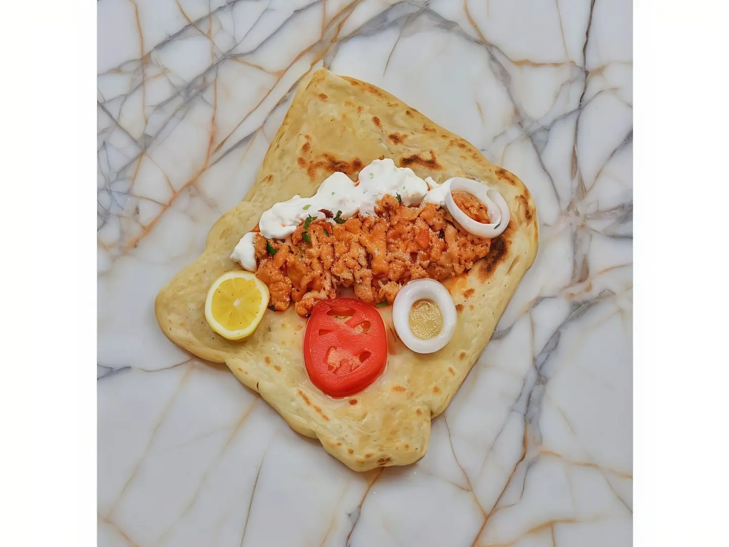Shakshouka With Cheese Tawa Bread