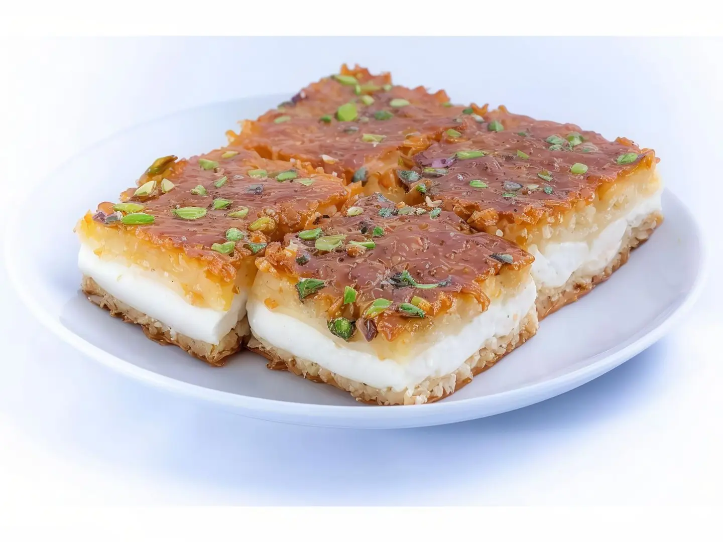 Stuffed Basbousa A Piece