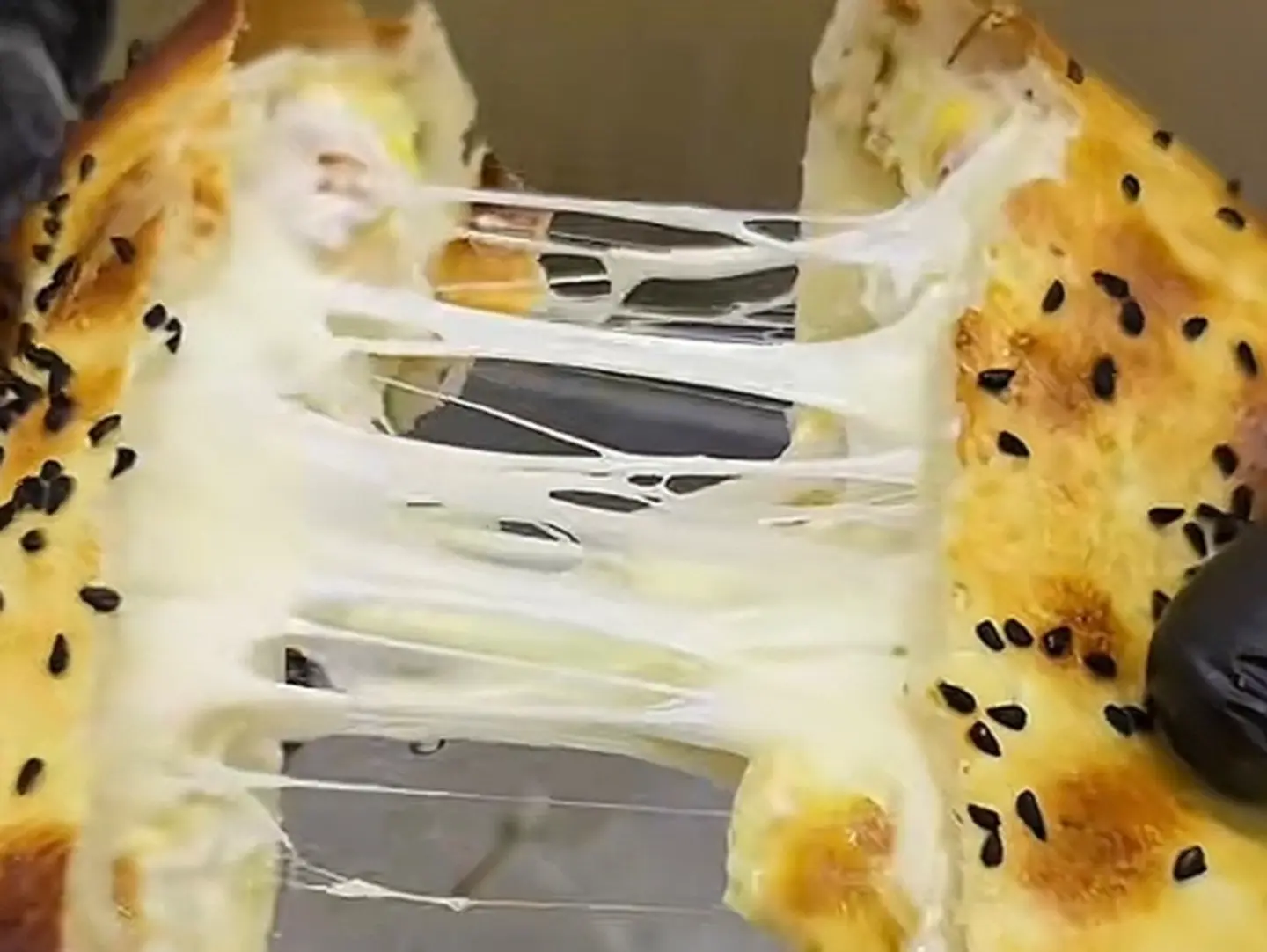 The Cheese Pie Is Mixed With The Akawi