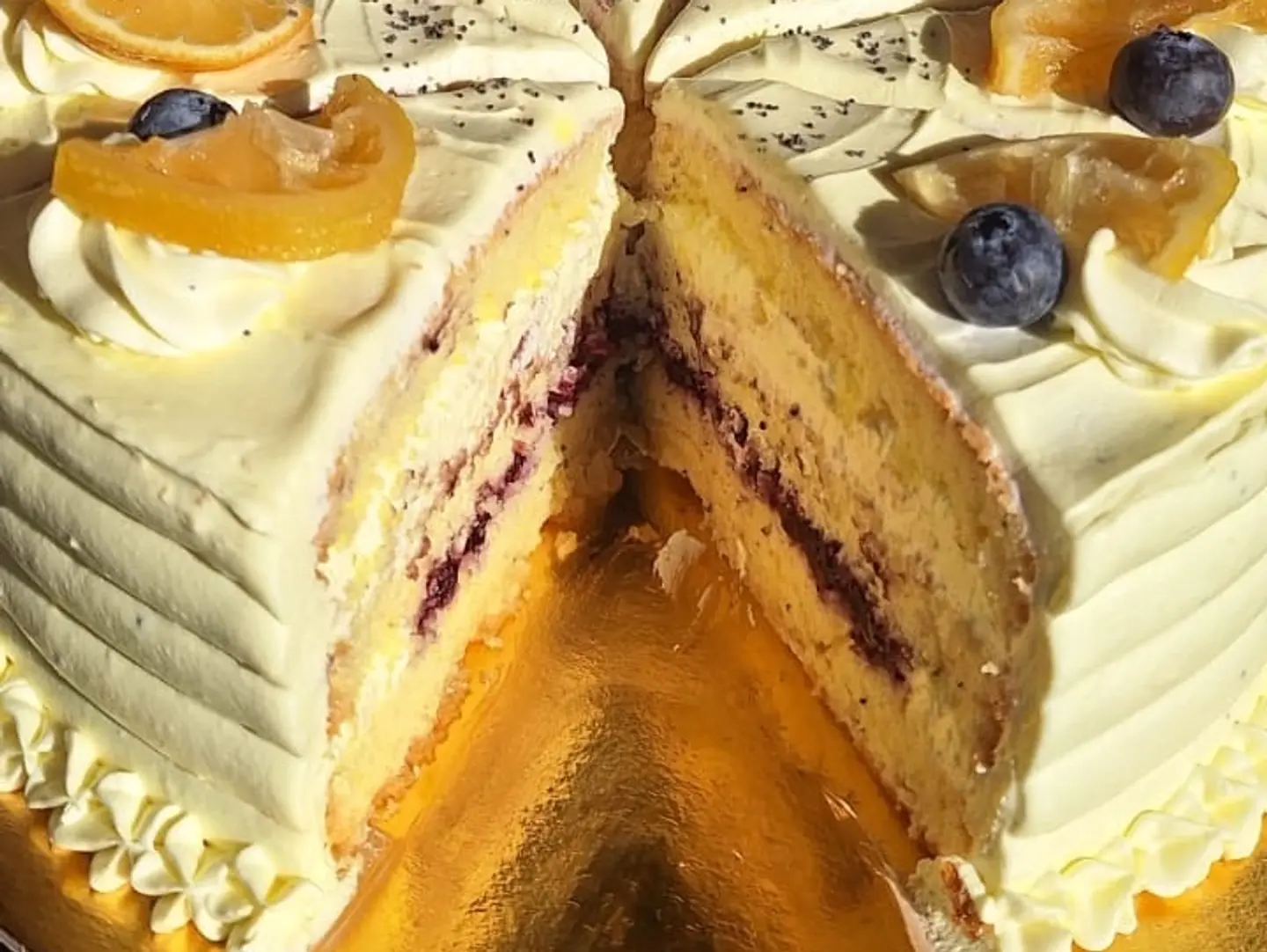 Blueberry Lemon Cake