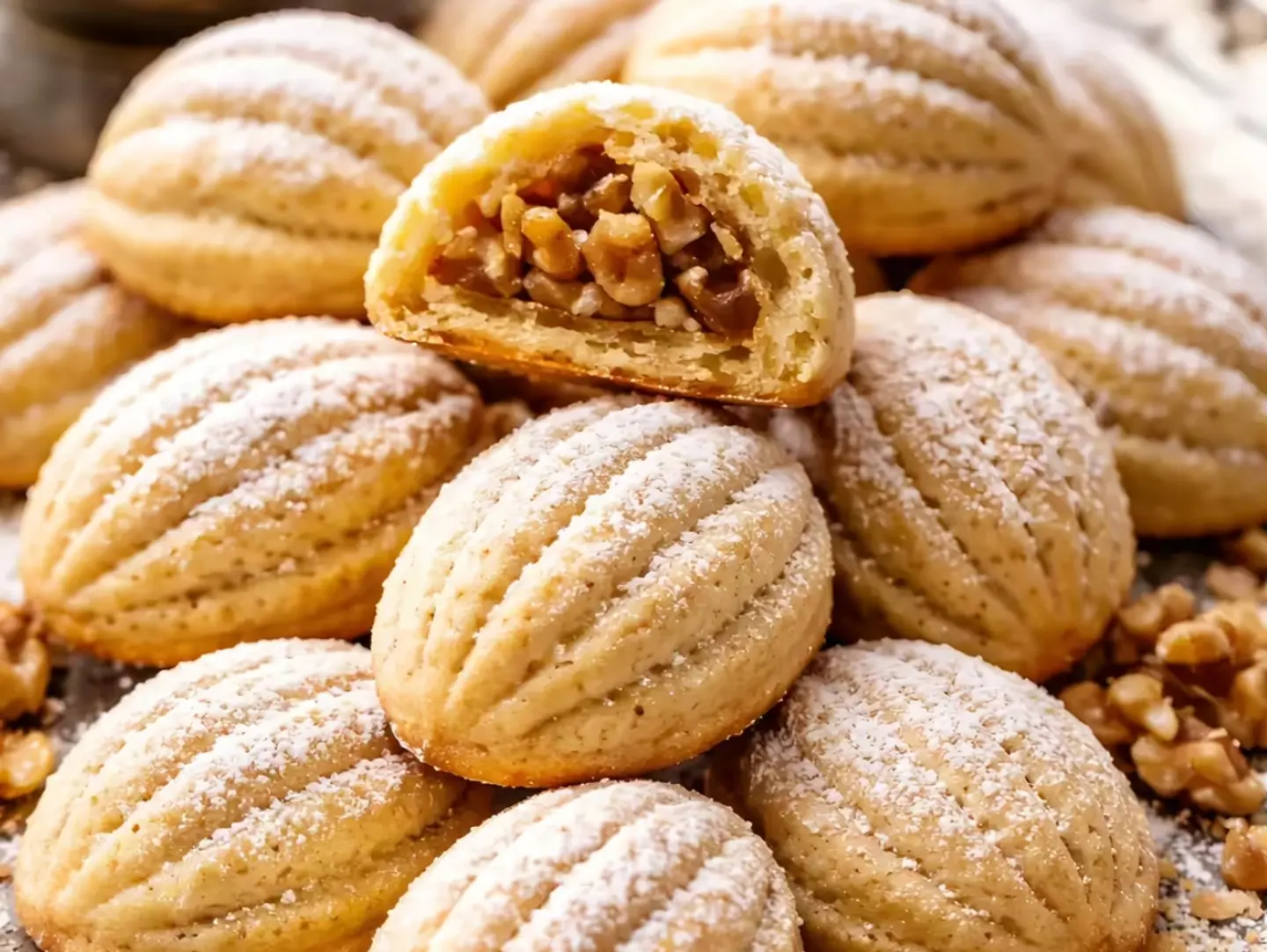 Maamoul With Walnuts