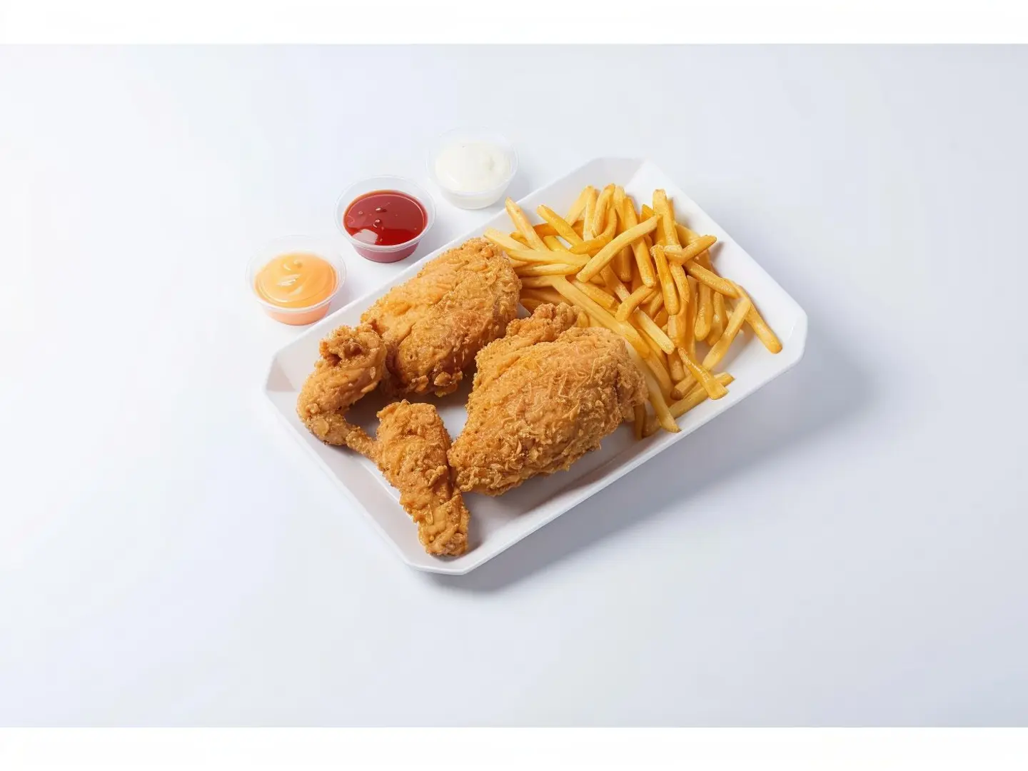 Cold Broasted Chicken - 2 Pieces