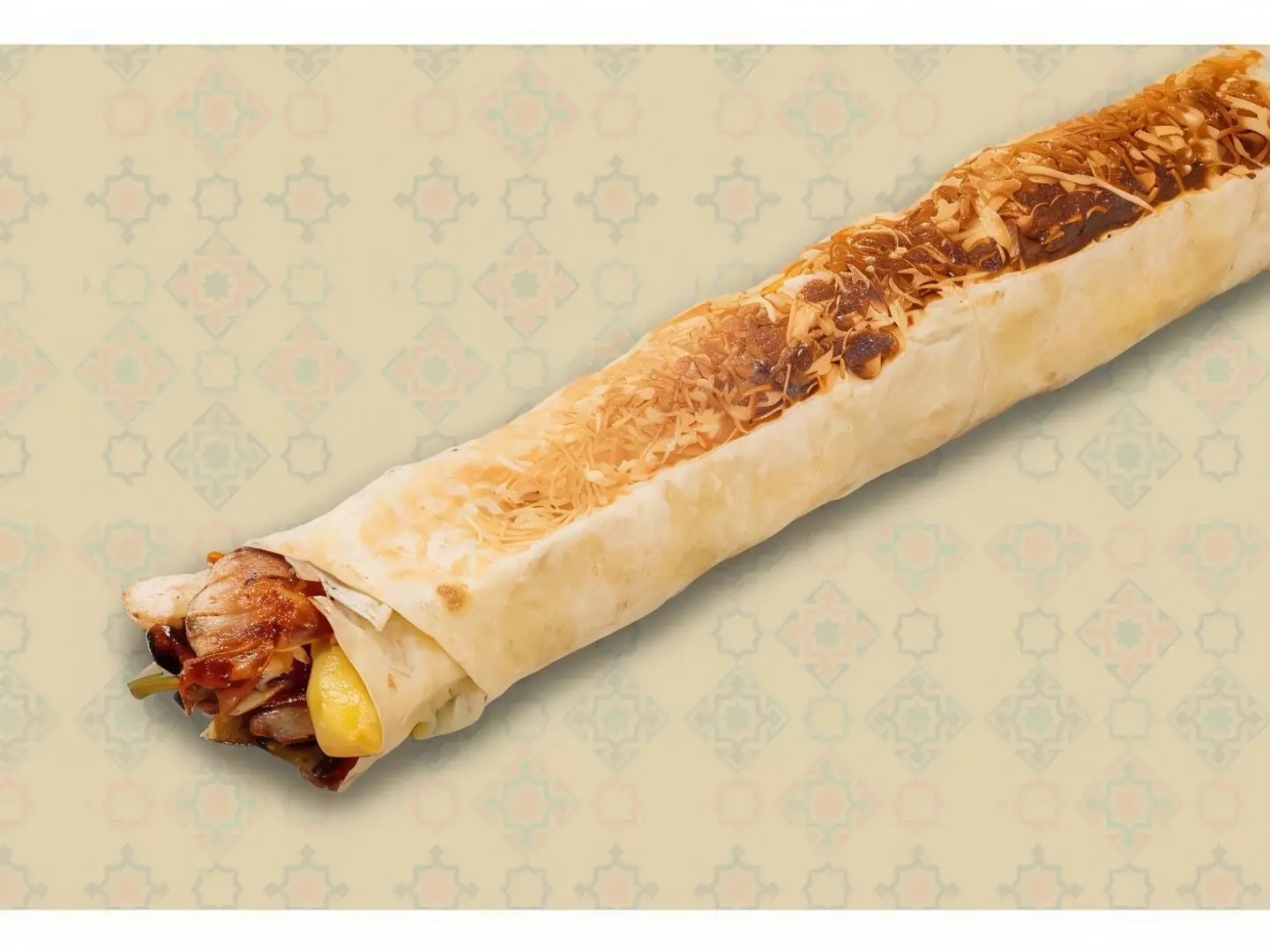 Rocket Shawarma With Cheese