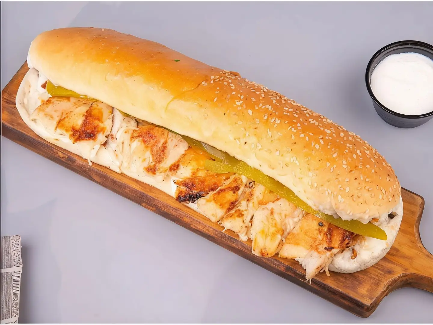 Jumbo Shawarma With Cheese