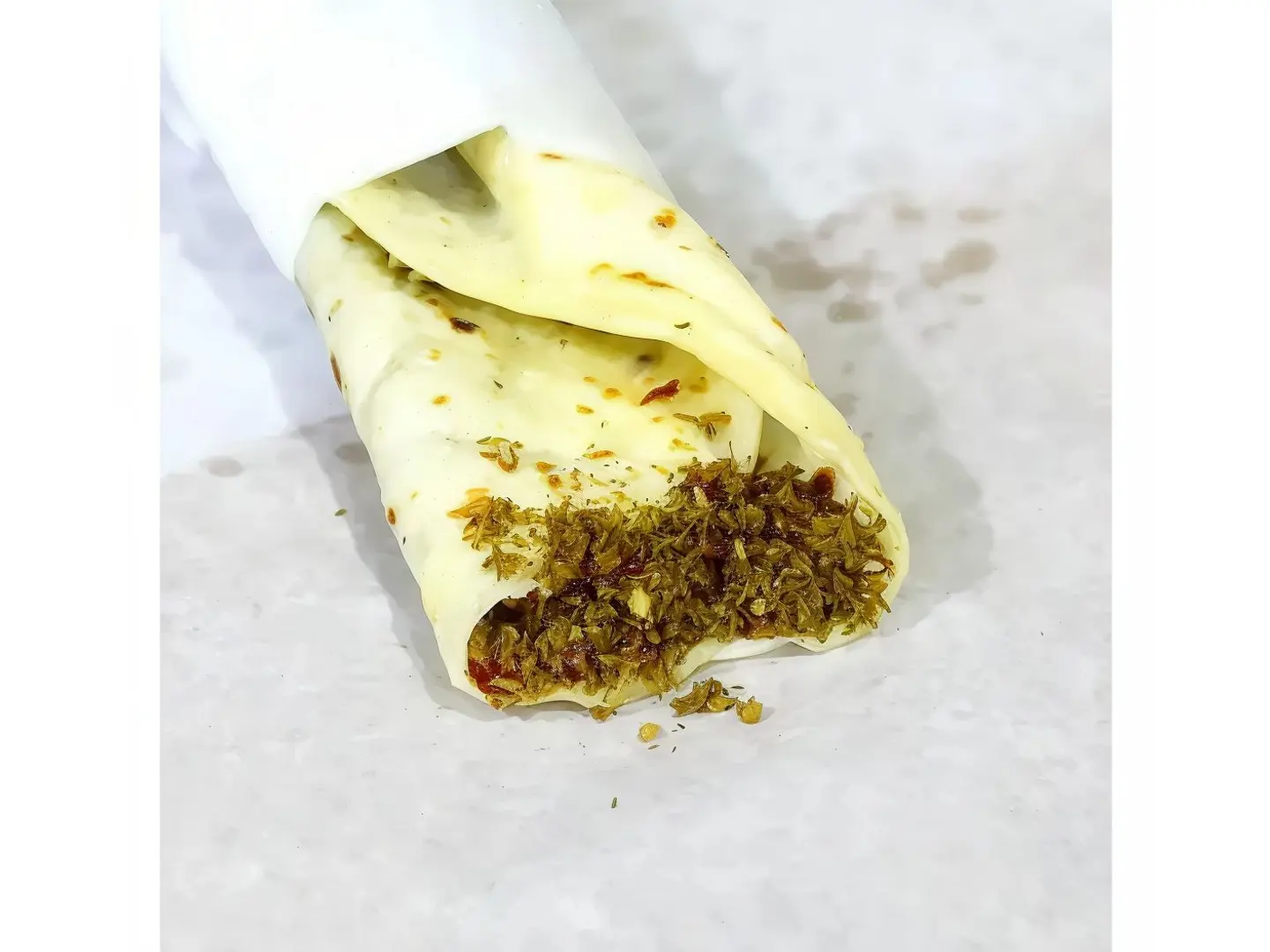 جباتي جبن مع زعتر
