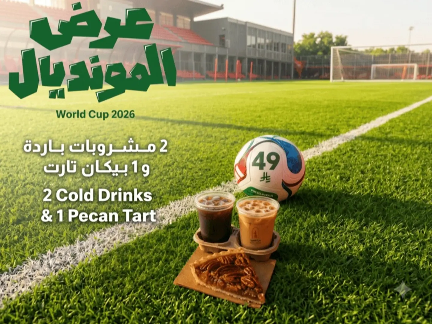 Iced Drinks Offer With Dessert