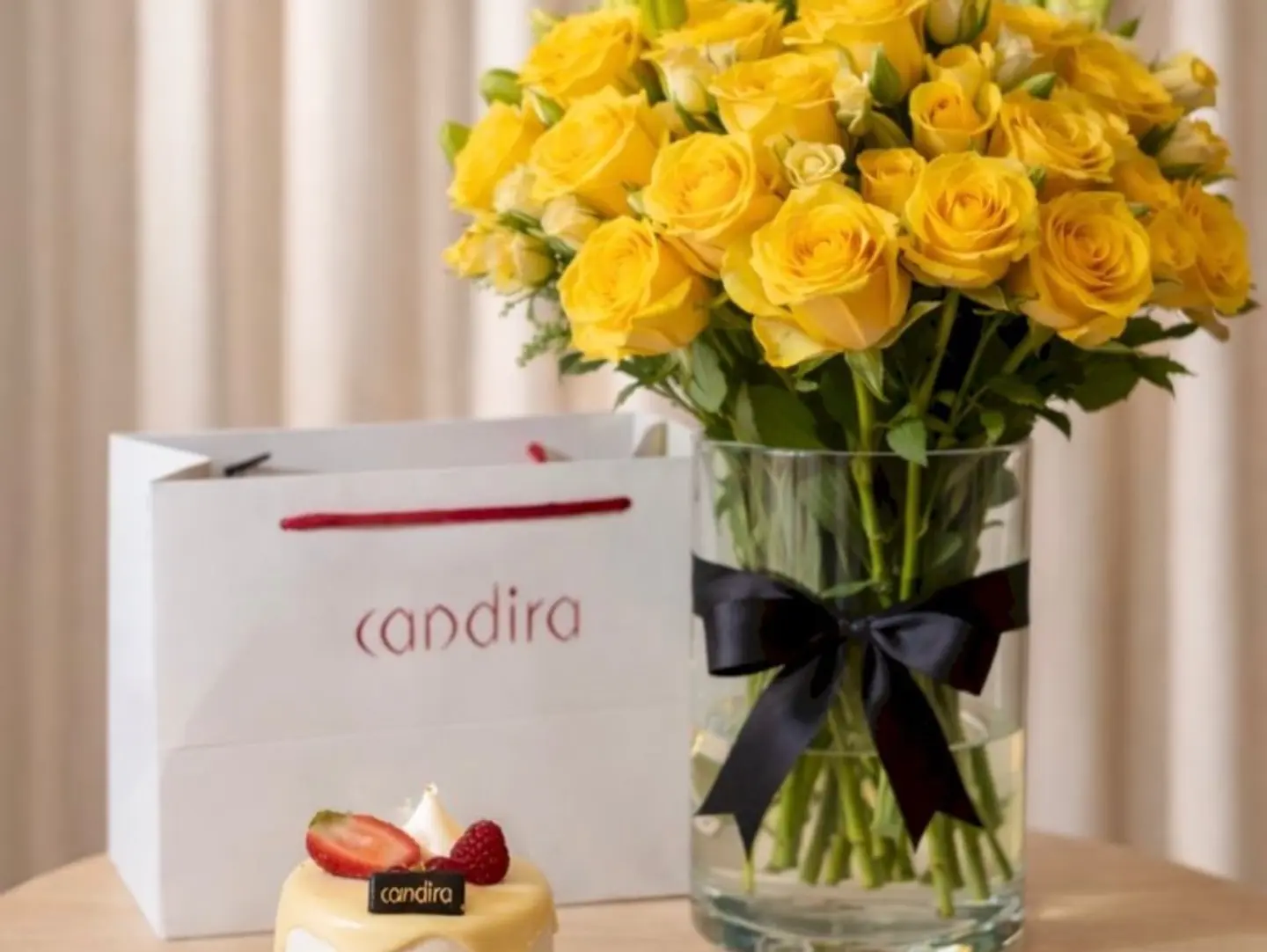 Yellow Vase And Cake From Kandira8
