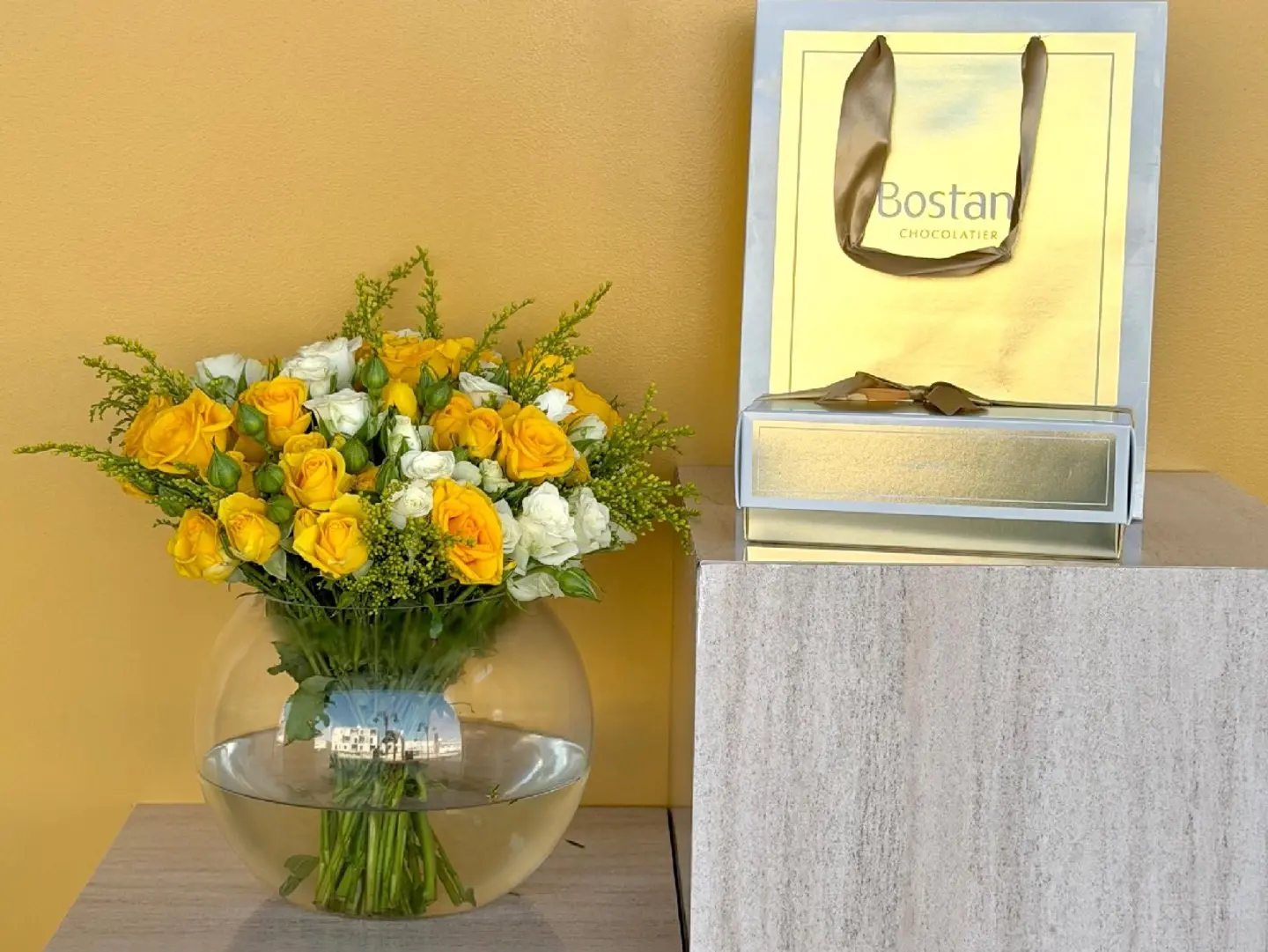 A Vase Of Roses With A Gardener's Design, 9