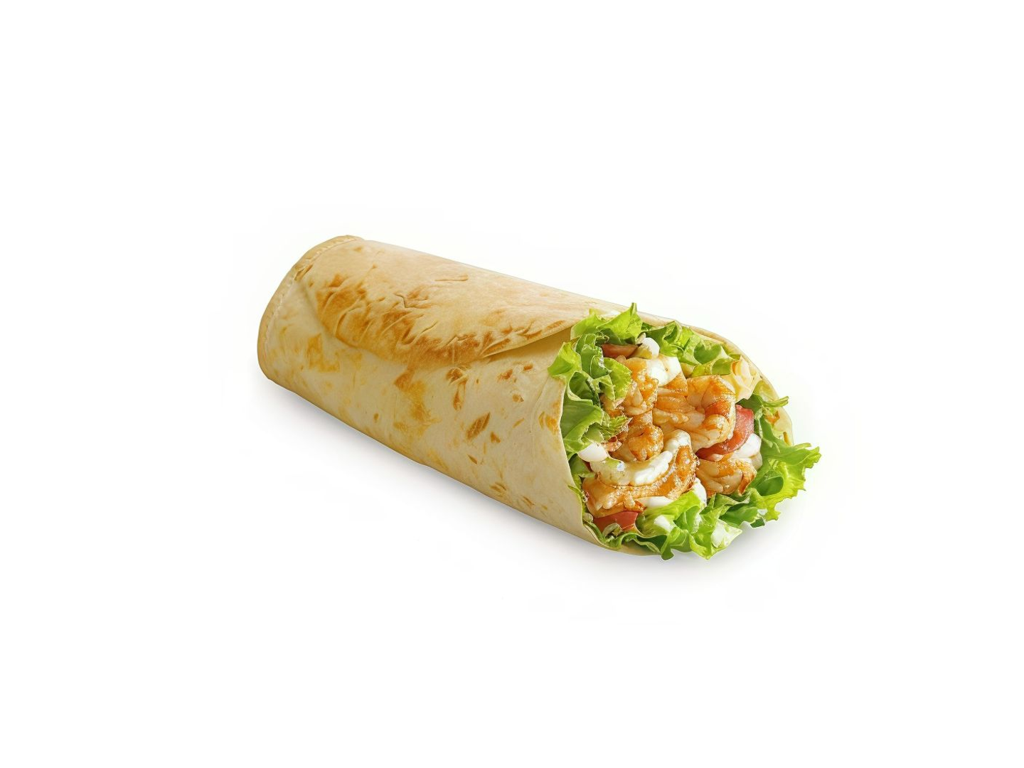 Shrimp Zinger Wrap - Sandwich
