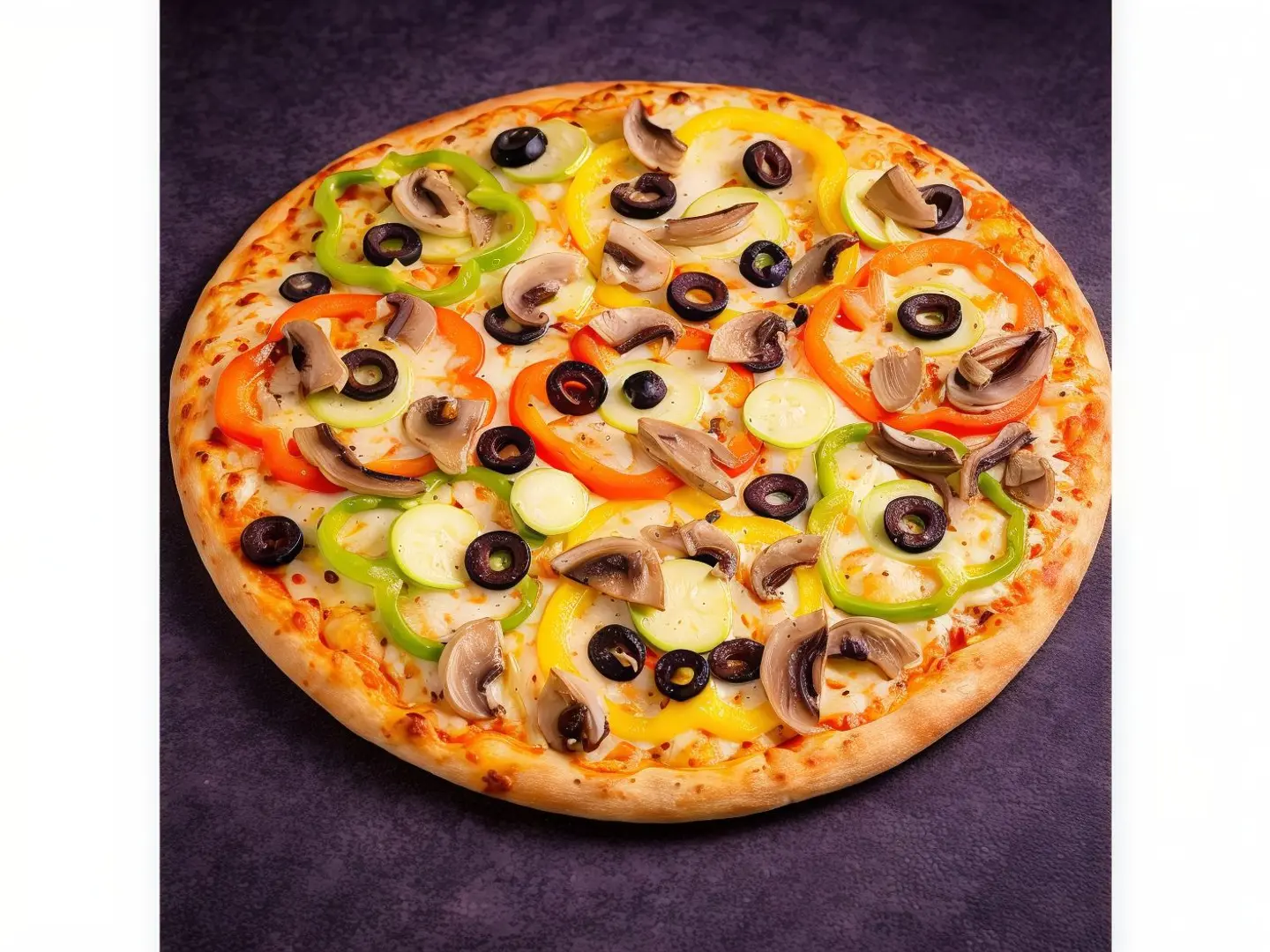 Vegetable Pomodoro Pizza