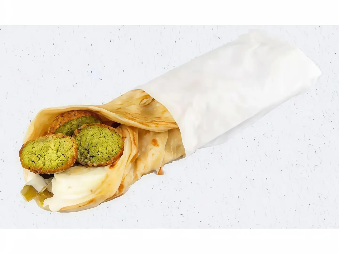 Chapati Falafel