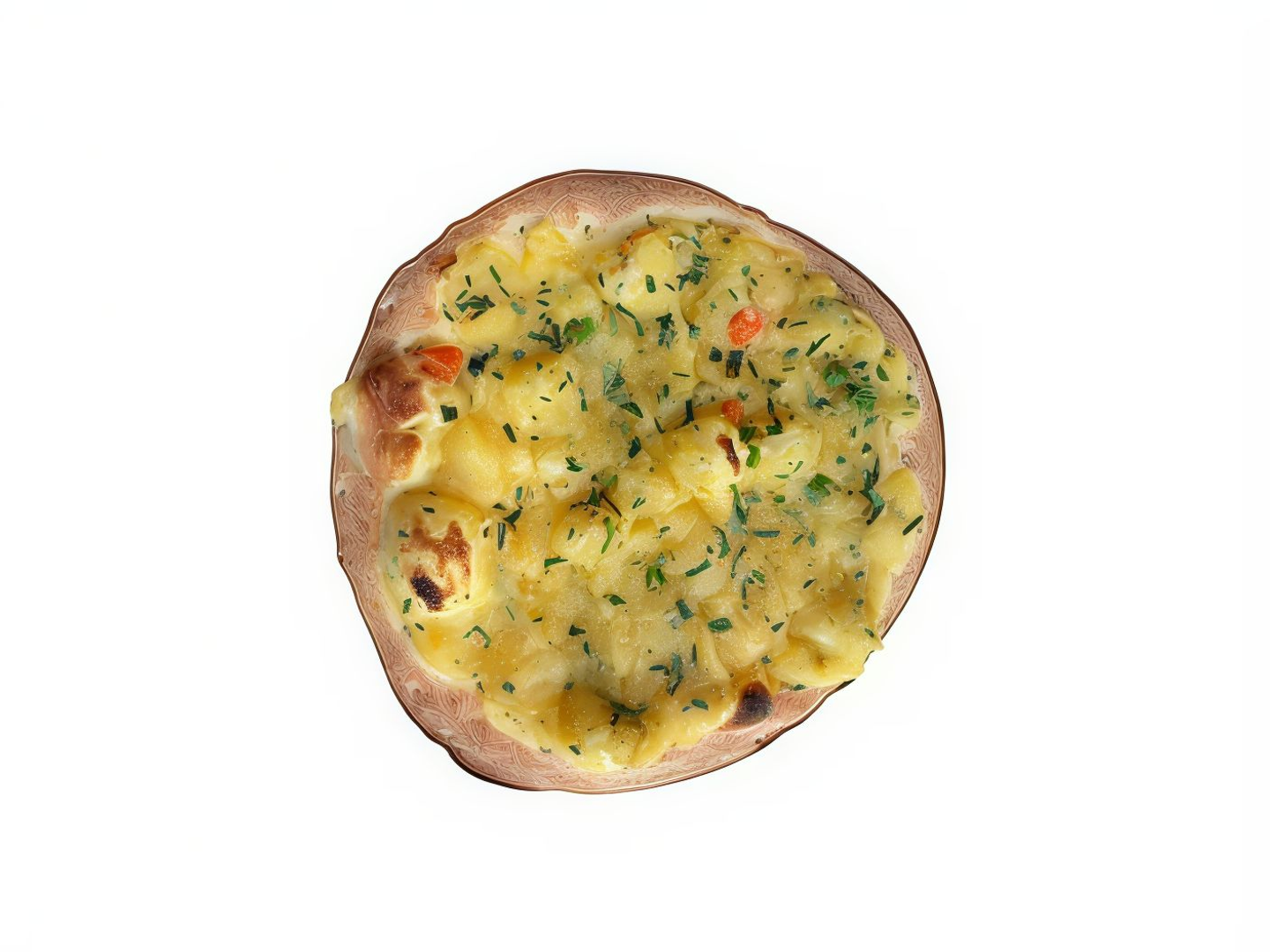 Potato With Vegetables Manakish