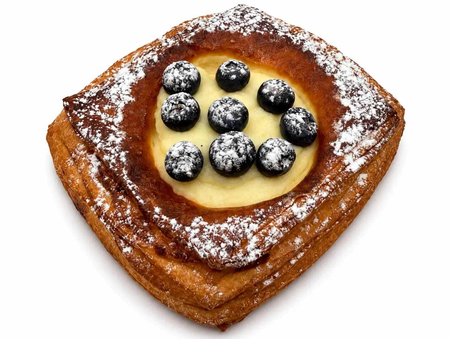 Custard & Blueberry Danish