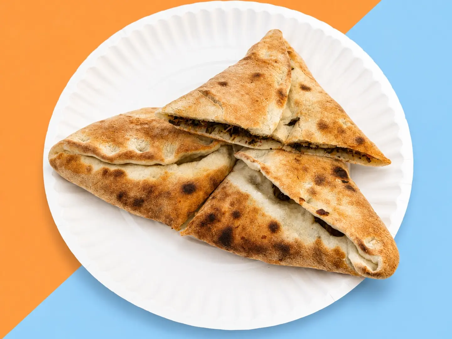 Spinach & Meat Manakish
