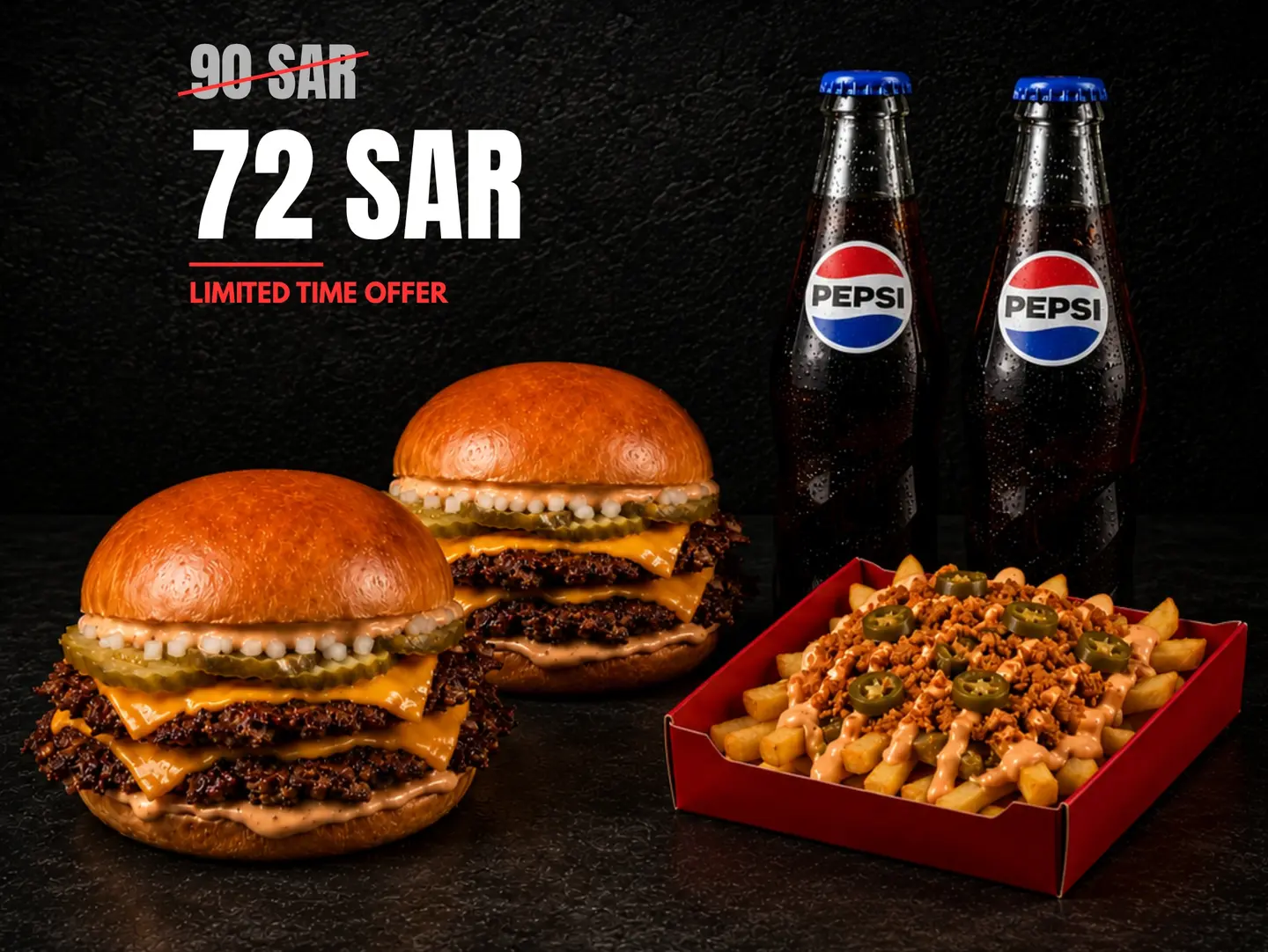 Smarf 2x Beef Burgers