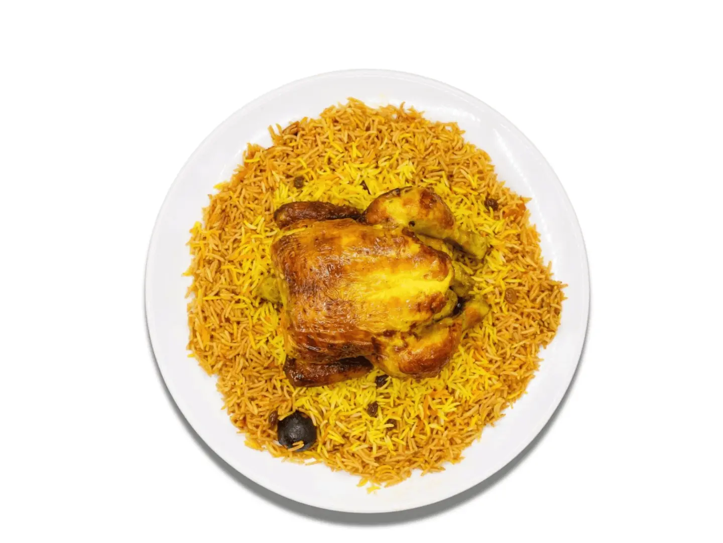 شواية حراق - نص حبة دجاج