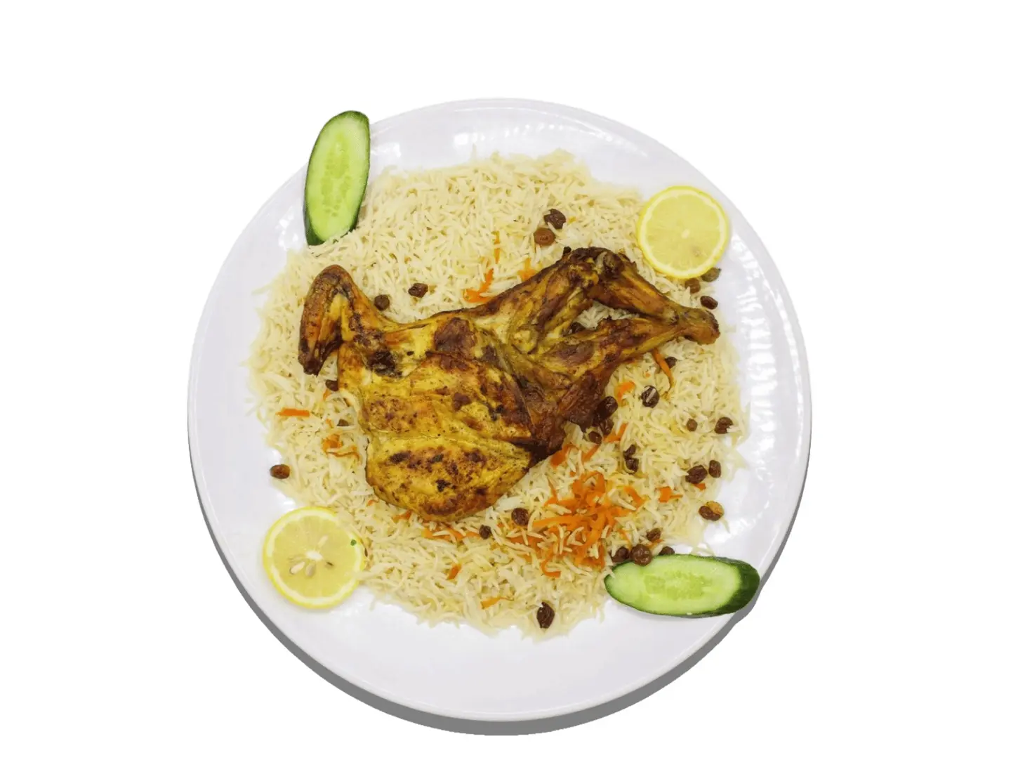 مظبي - نص حبة دجاج