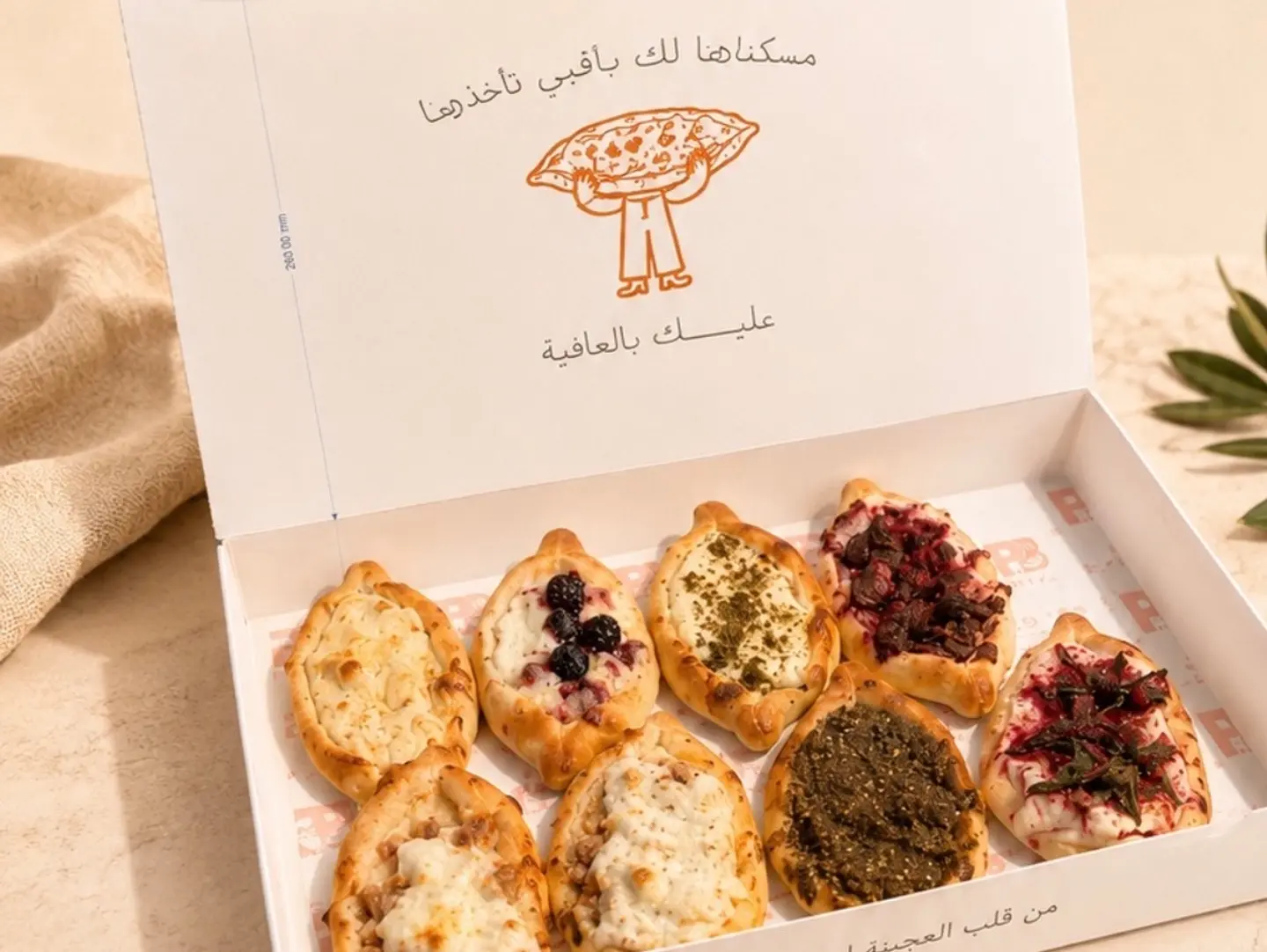 عرض اللمة - 8 حبات ميني مناقيش