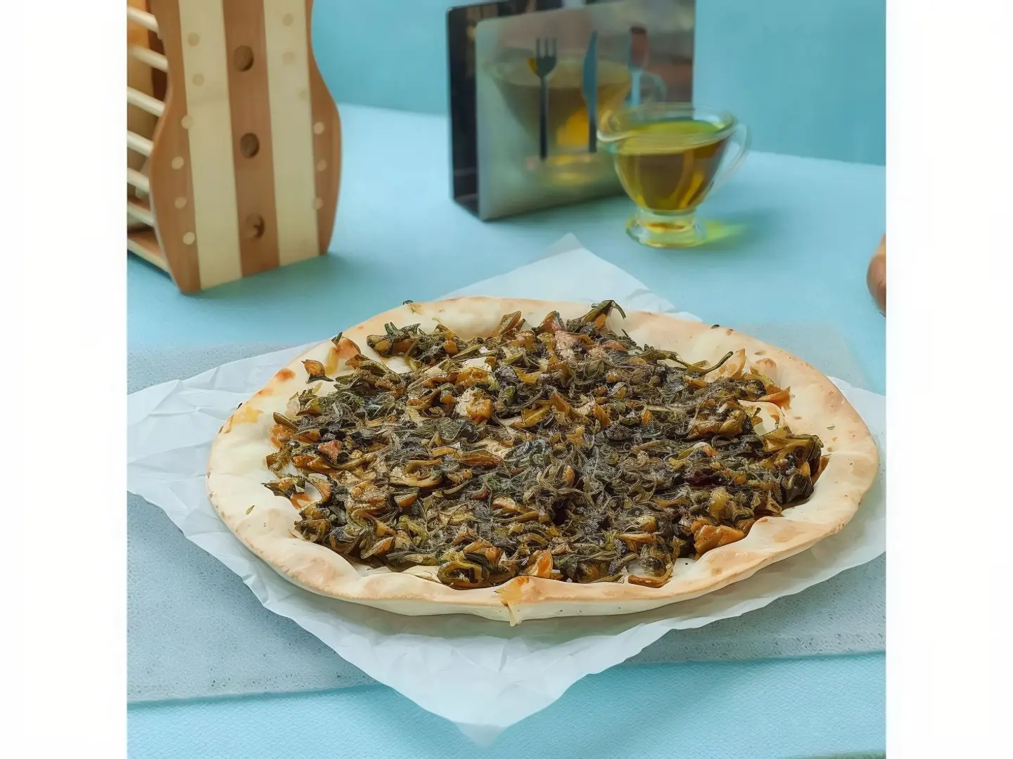 Spinach With Meat