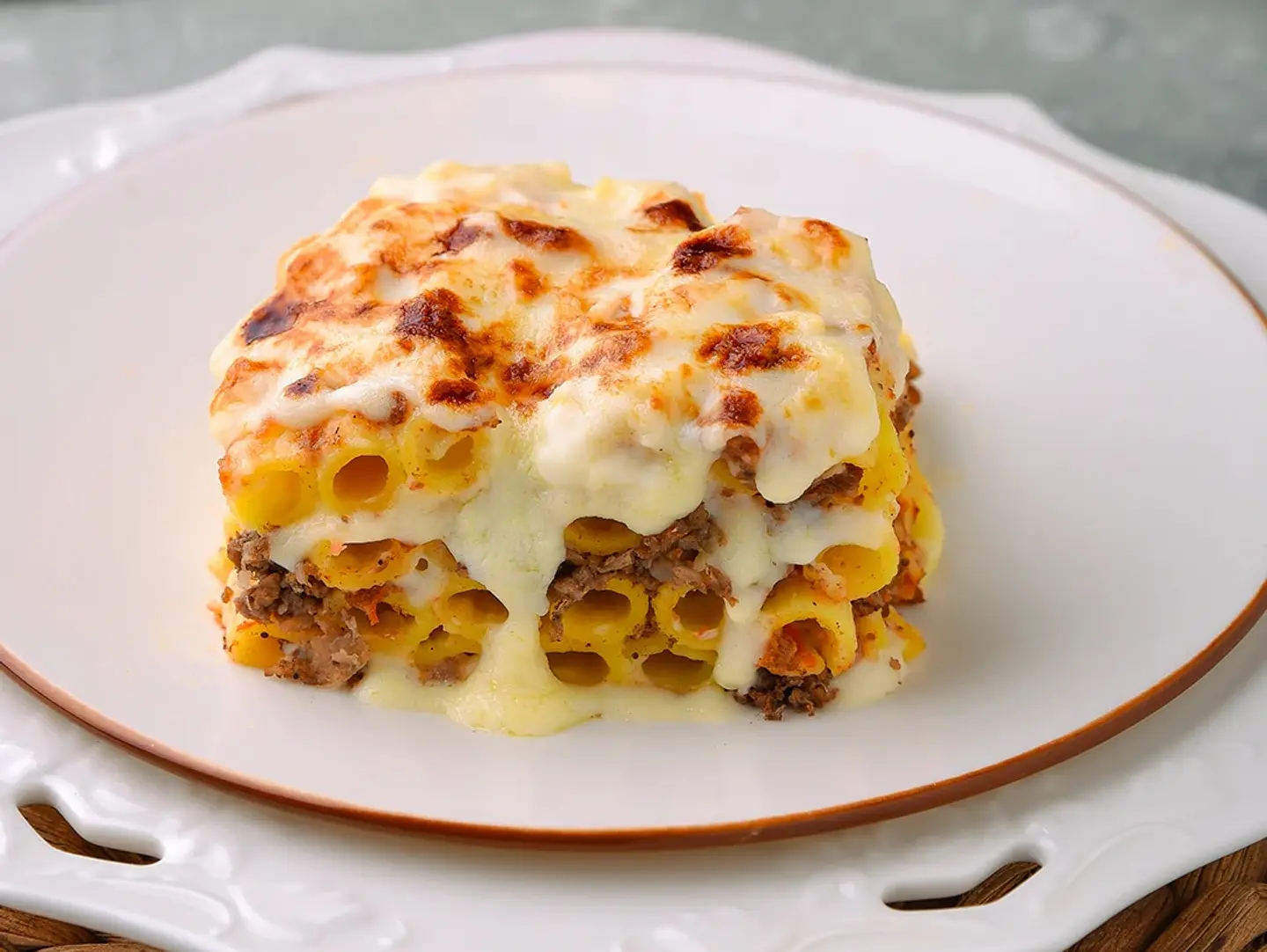 Macaroni With Béchamel Sauce