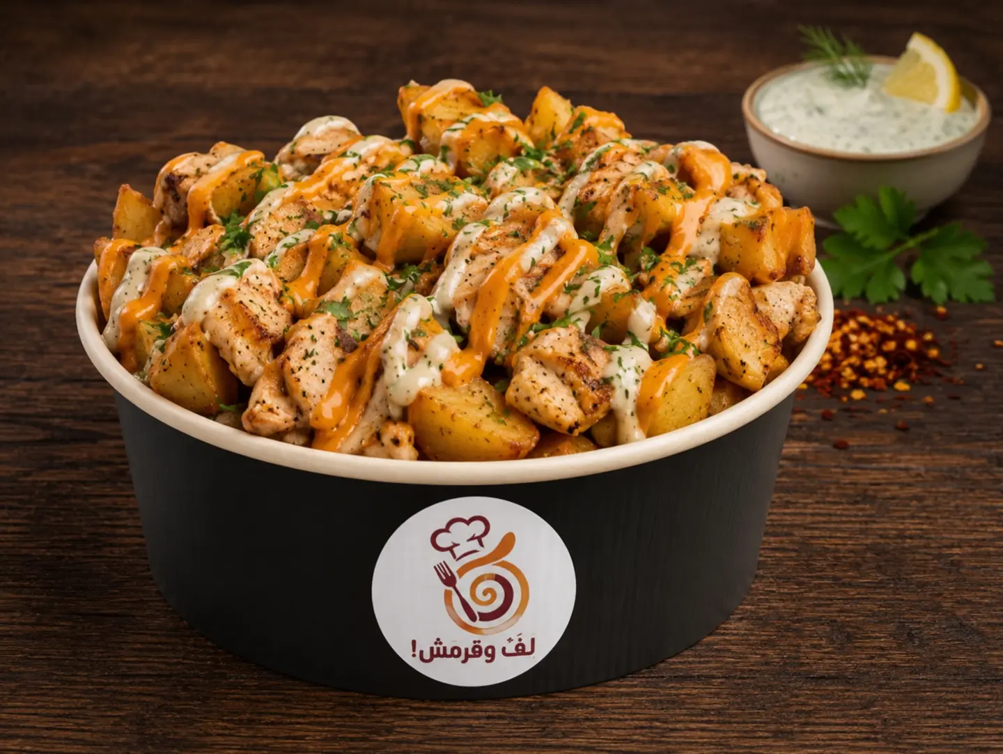 بطاطس حارة