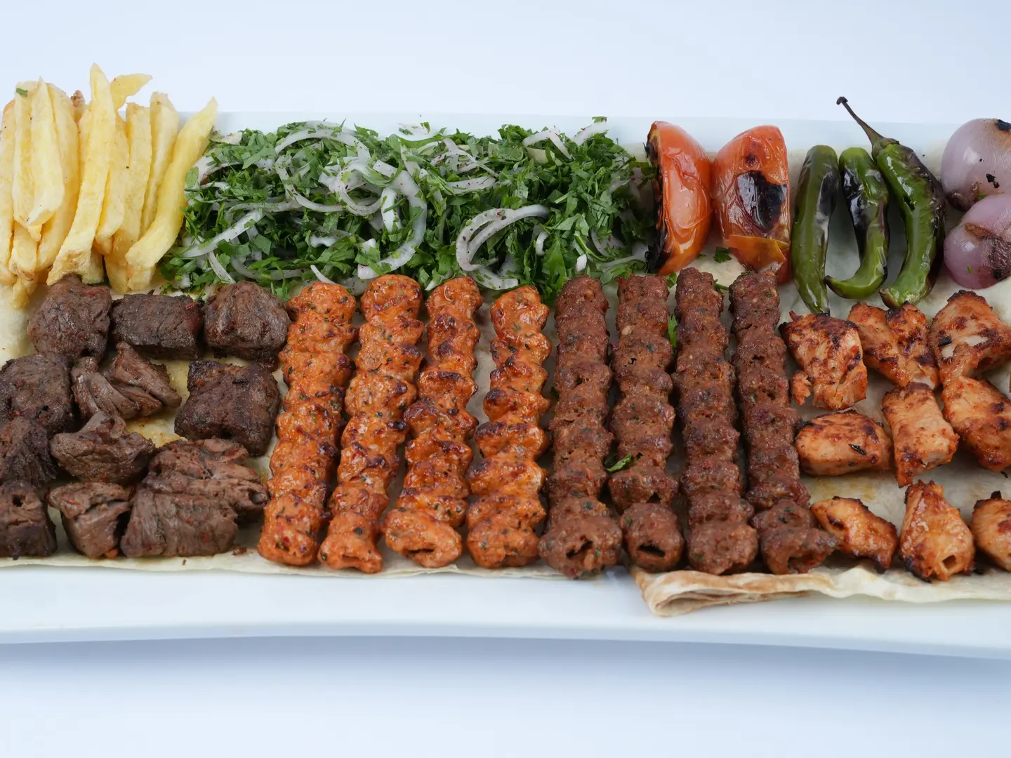 صحن مشاوي عائلي