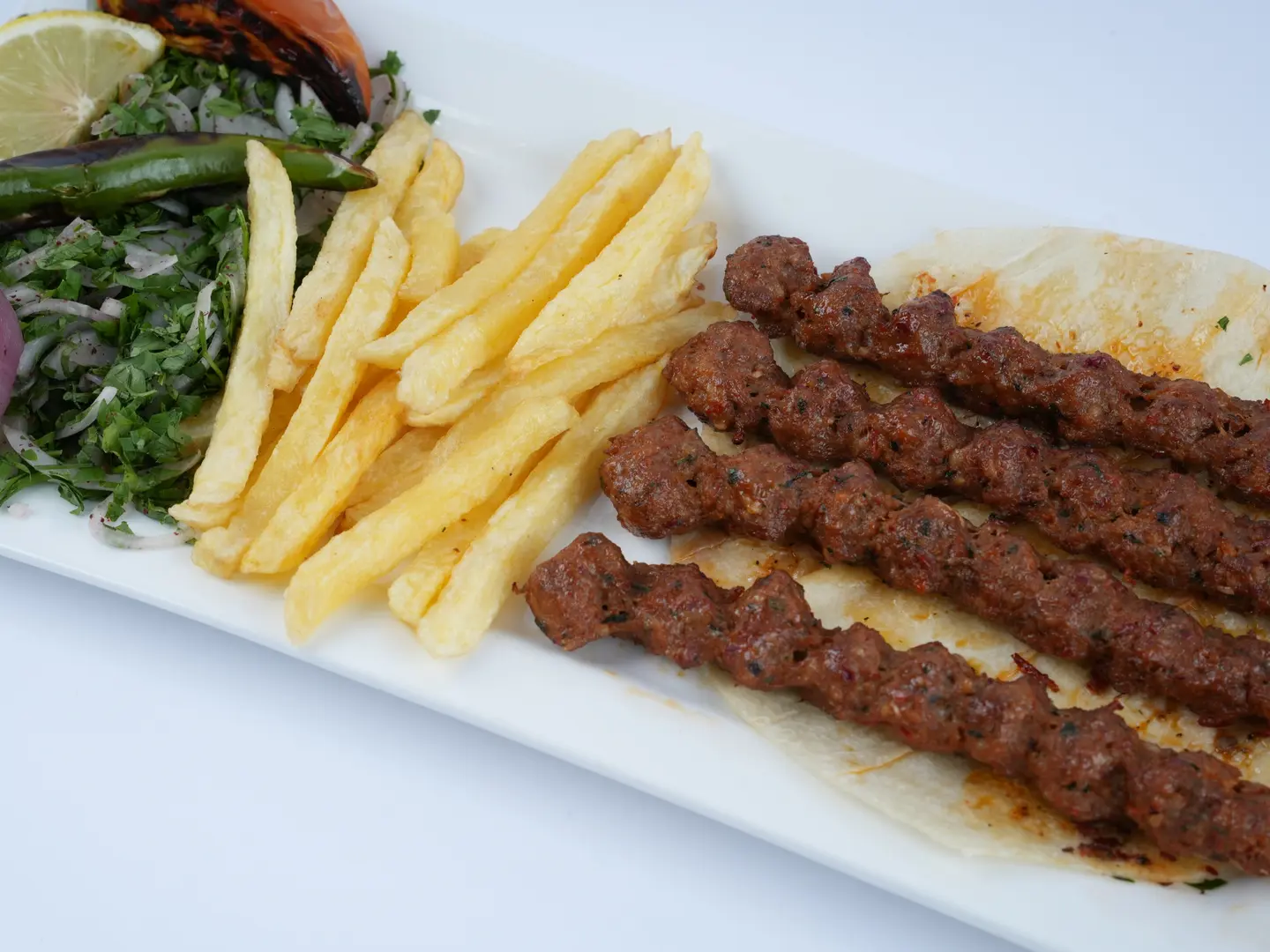 صحن كباب لحم