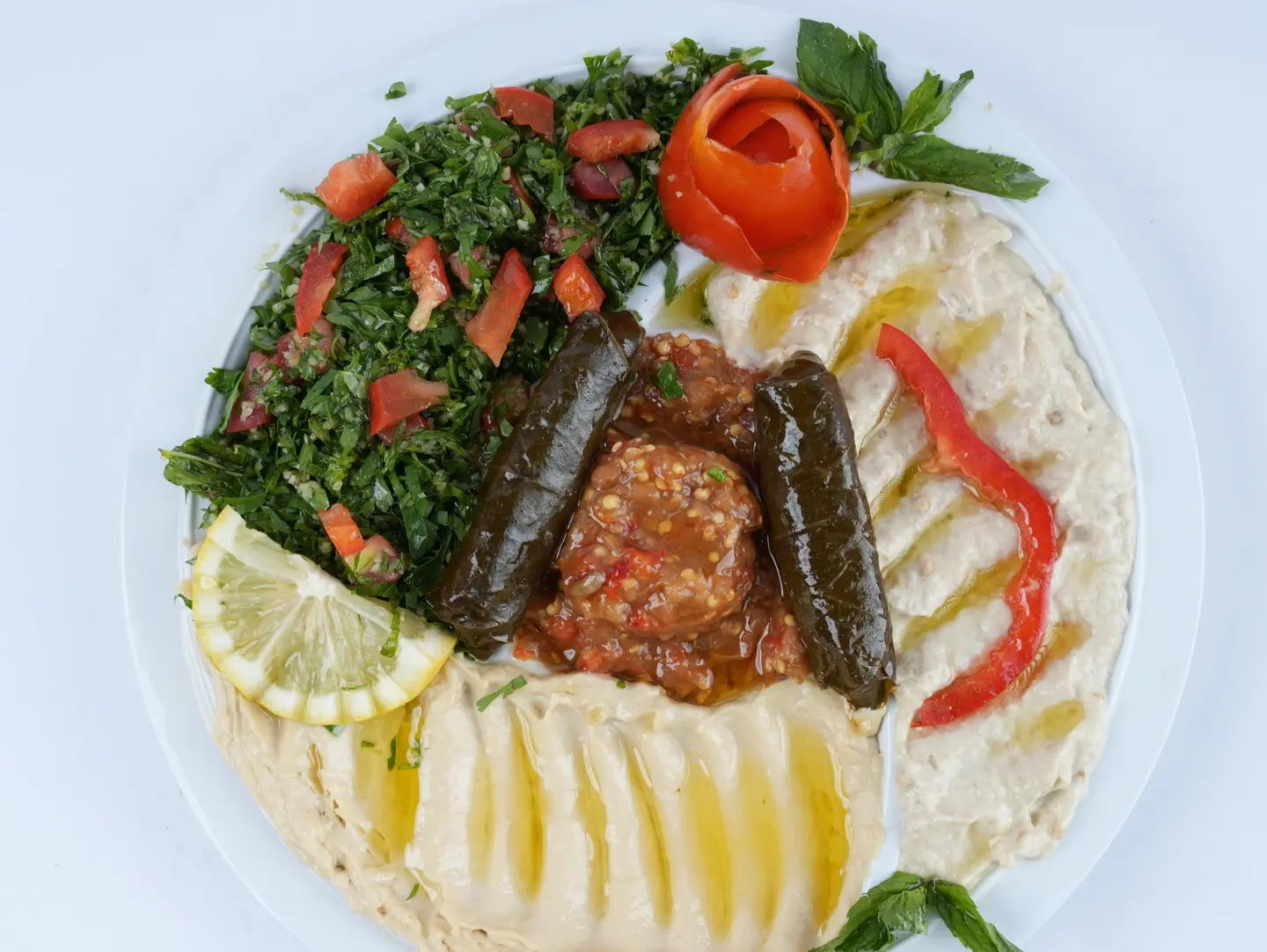 صحن مقبلات مشكل - صغير