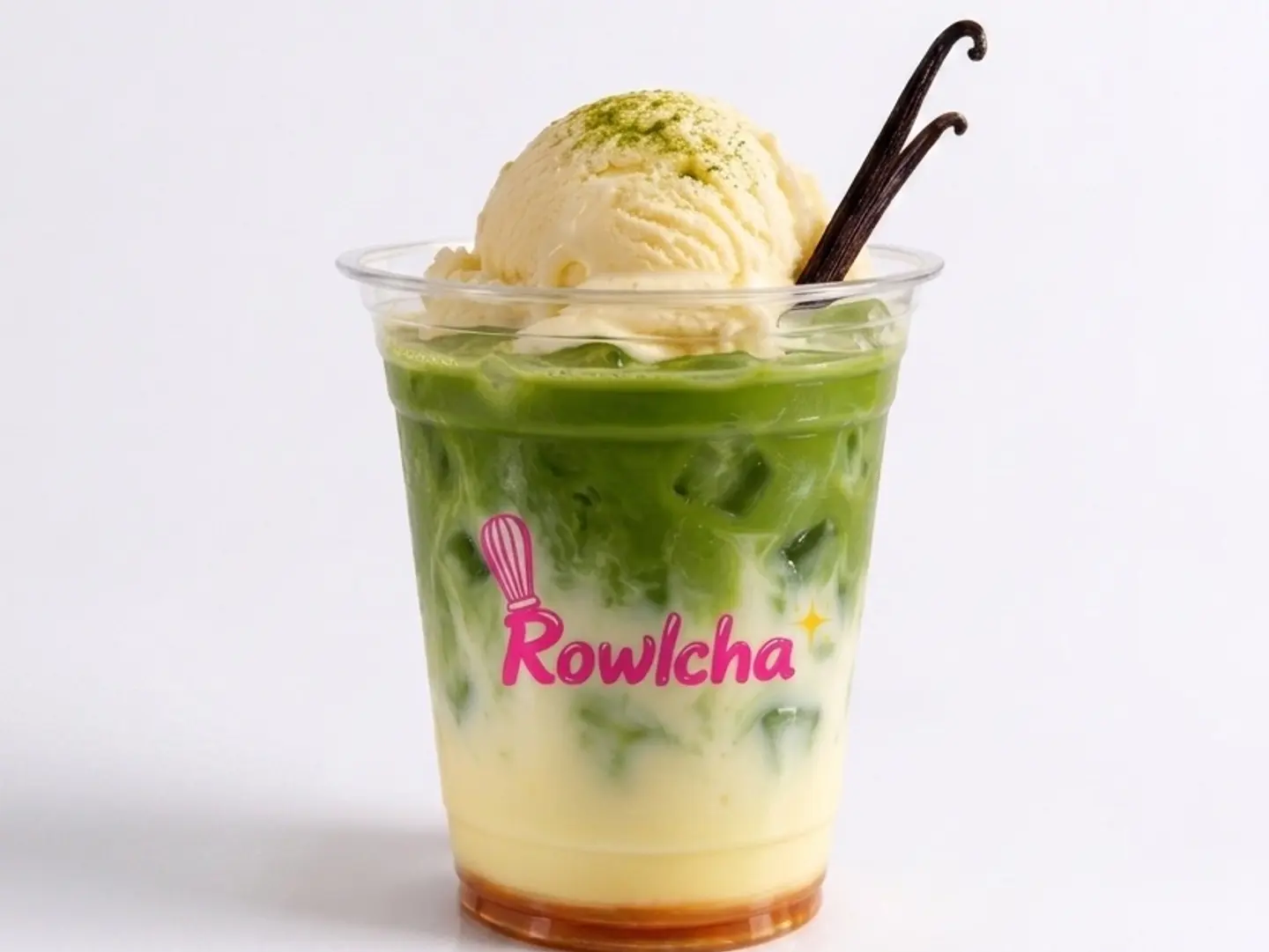 Classic Matcha With Ice Cream