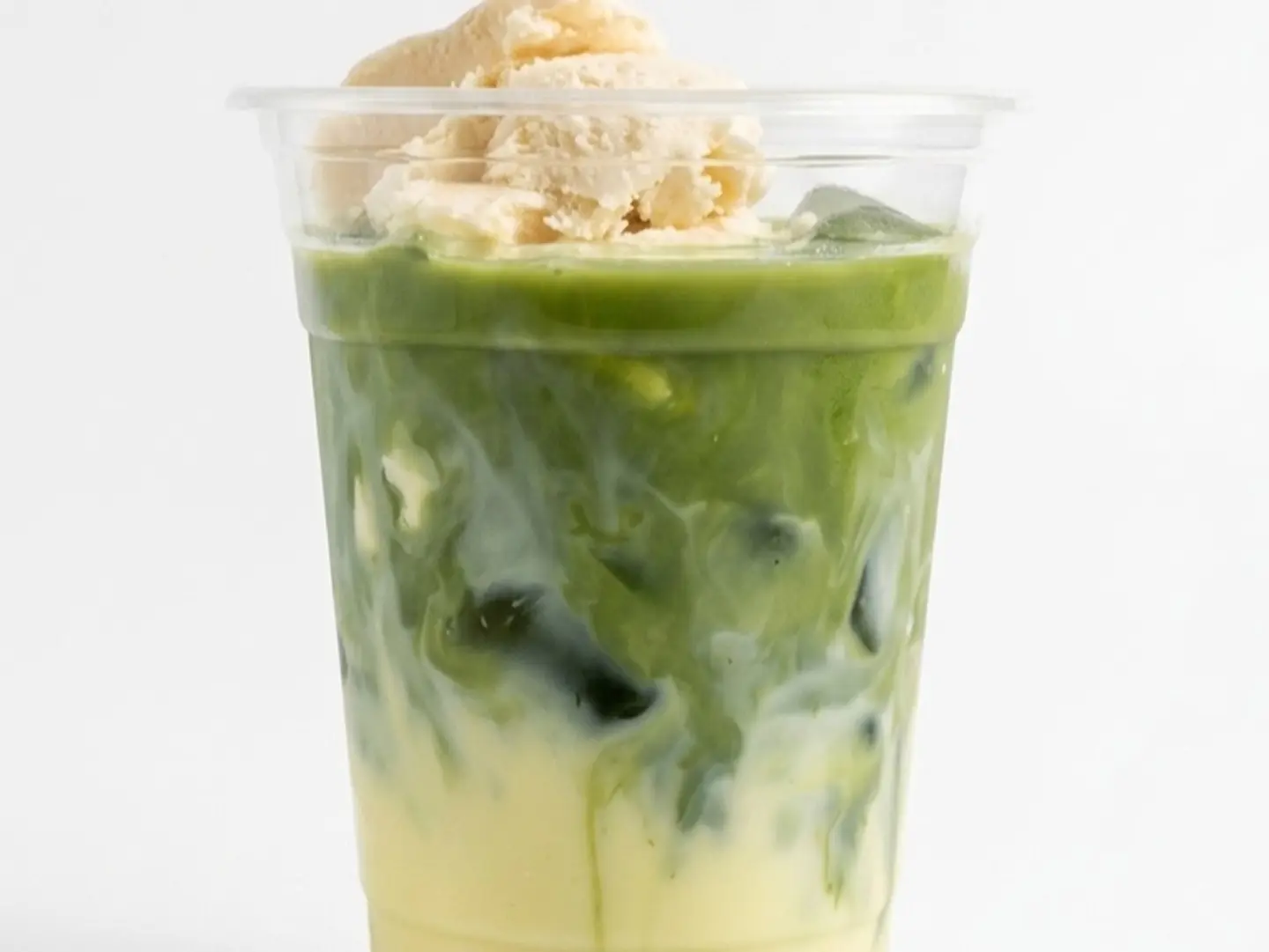 Classic Matcha With Ice Cream