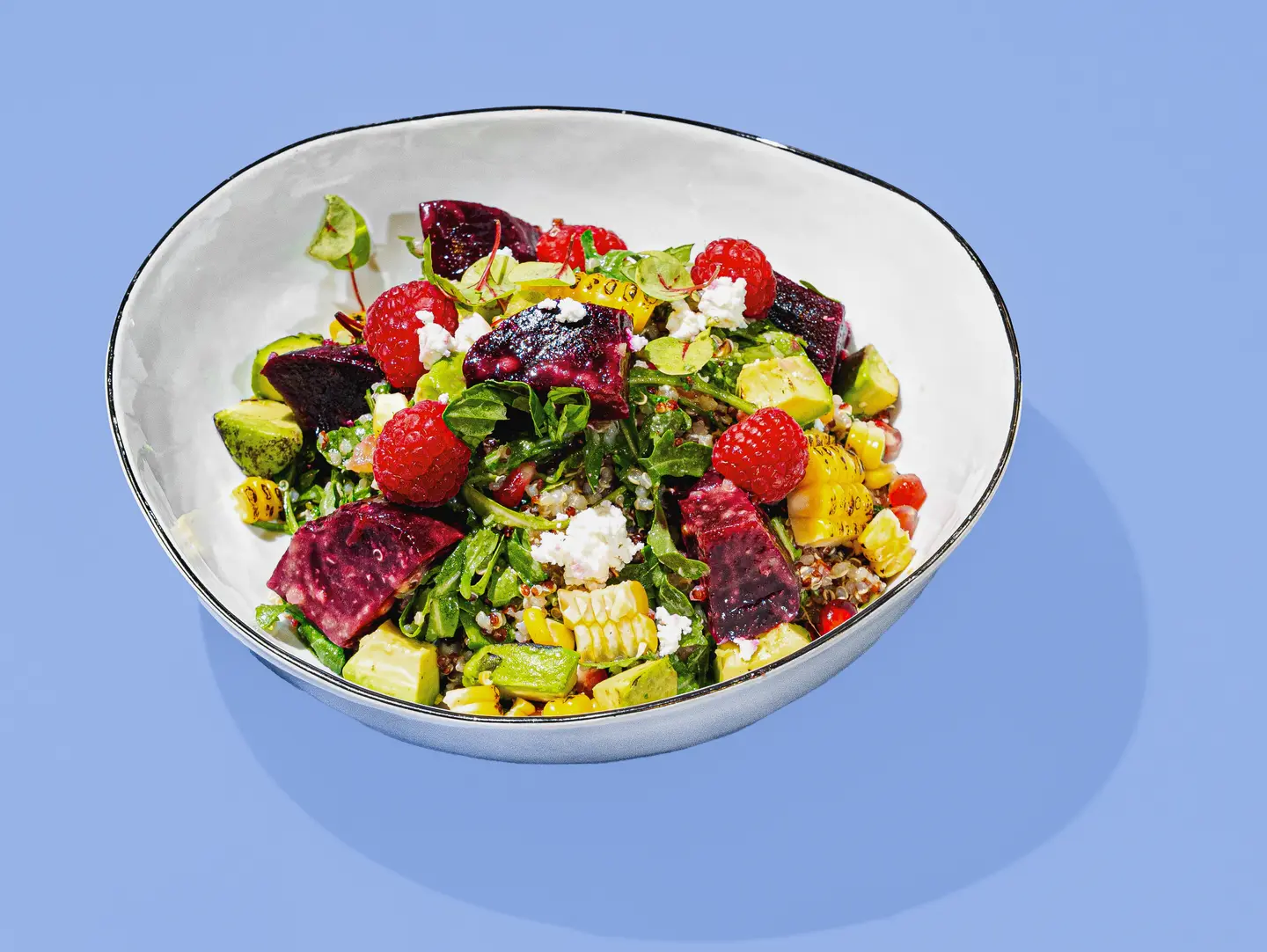 Beet Quinoa Crunch