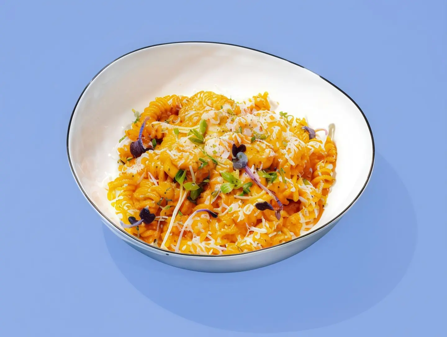Creamy Pink Fusilli