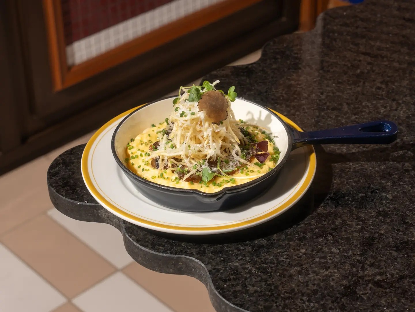 Truffle & Mushroom Eggs