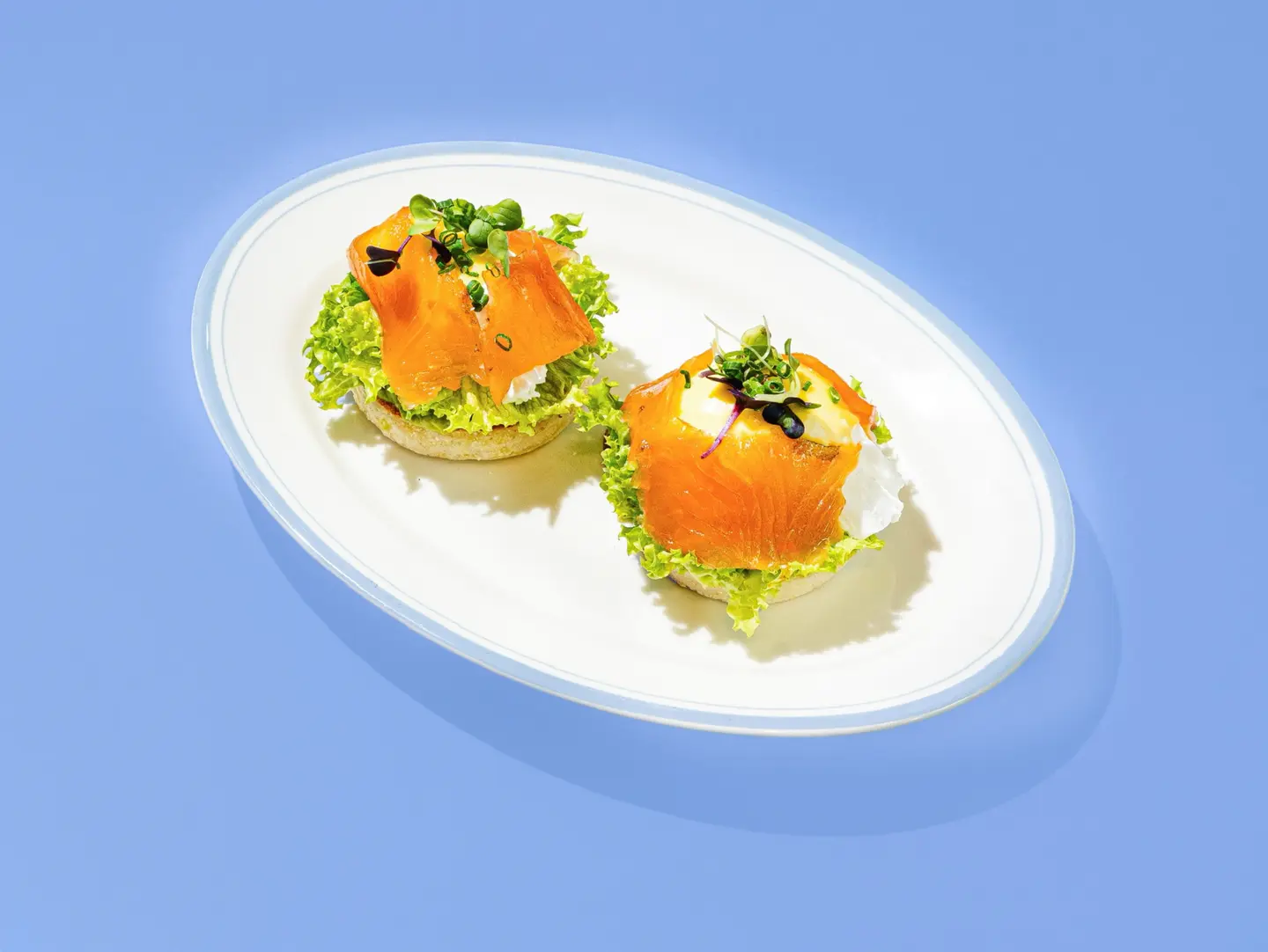 Eggs Benedict Salmon Gravlax