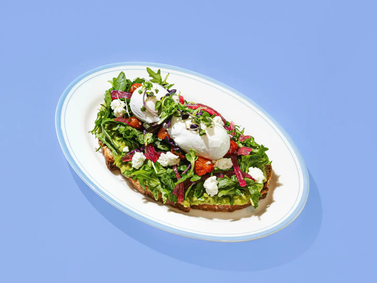 Avo Toast With Eggs