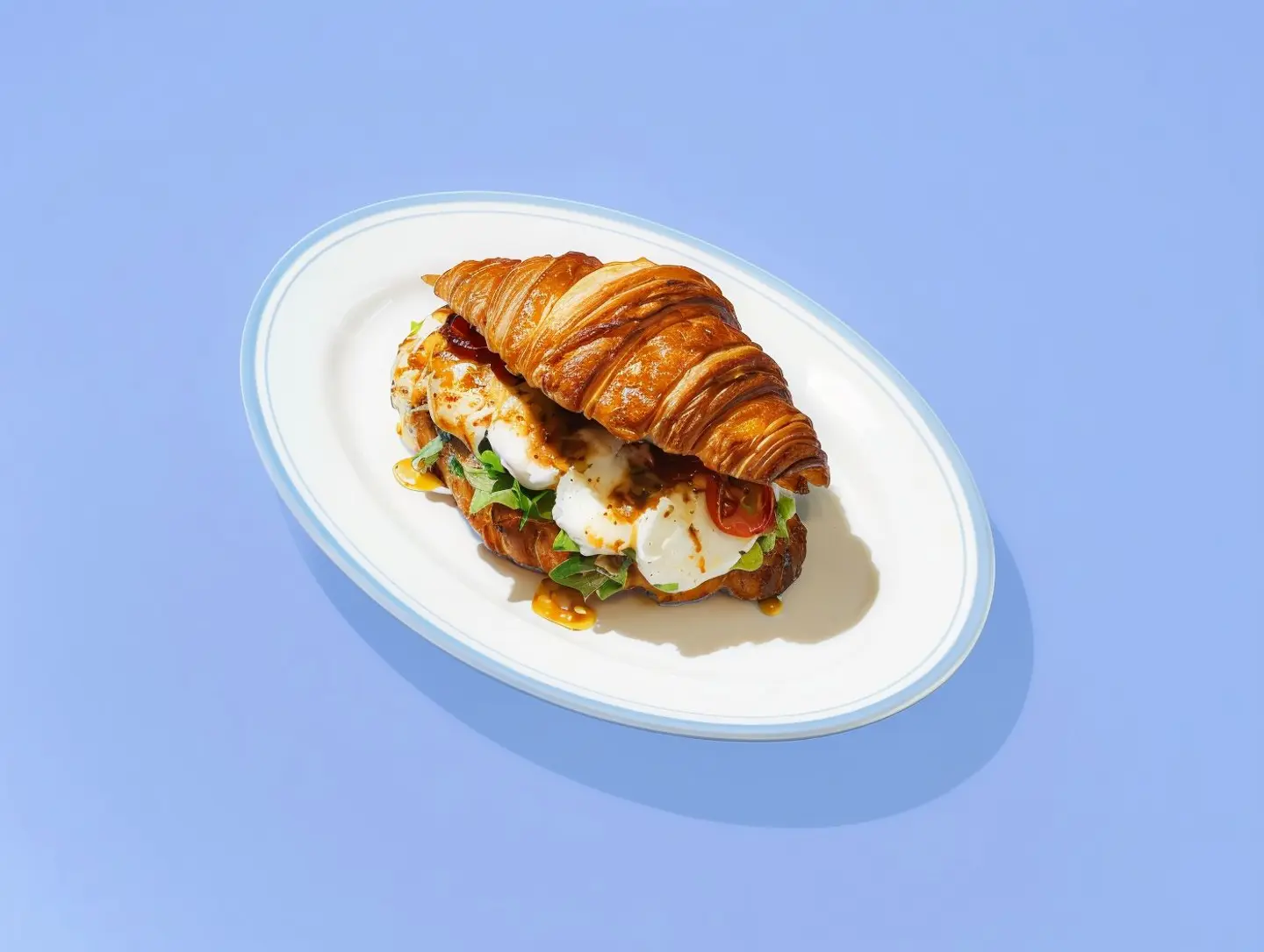 Caprese Morning Croissant