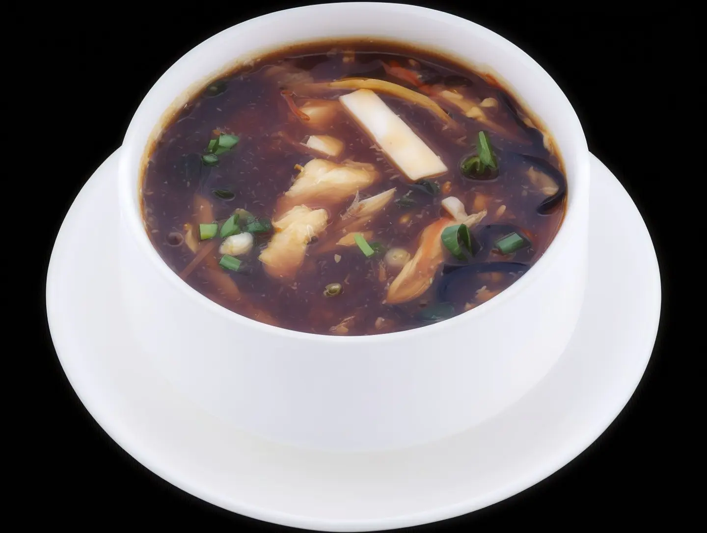 Hot And Sour Seafood Soup