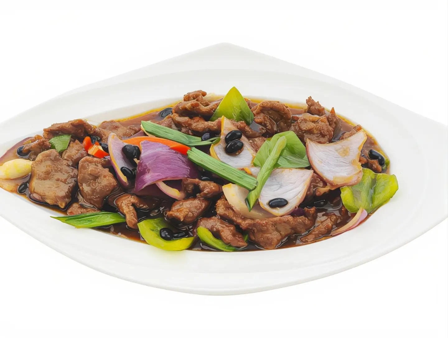 Beef With Black Bean Sauce