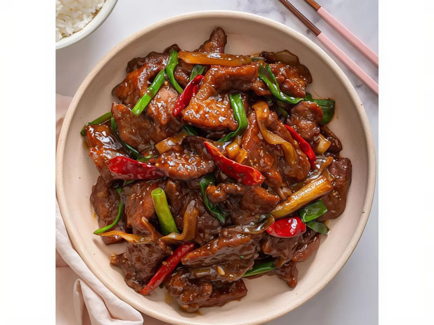 Spicy Mongolian Beef